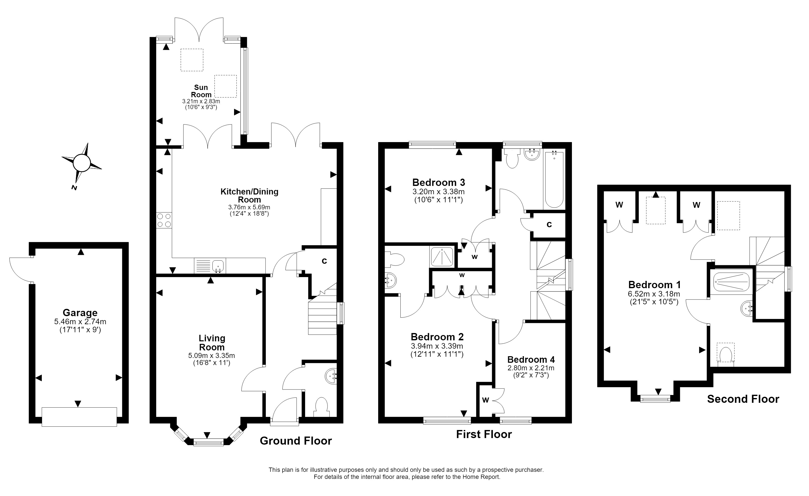 49, Wallace Crescent, MUSSELBURGH floorplan