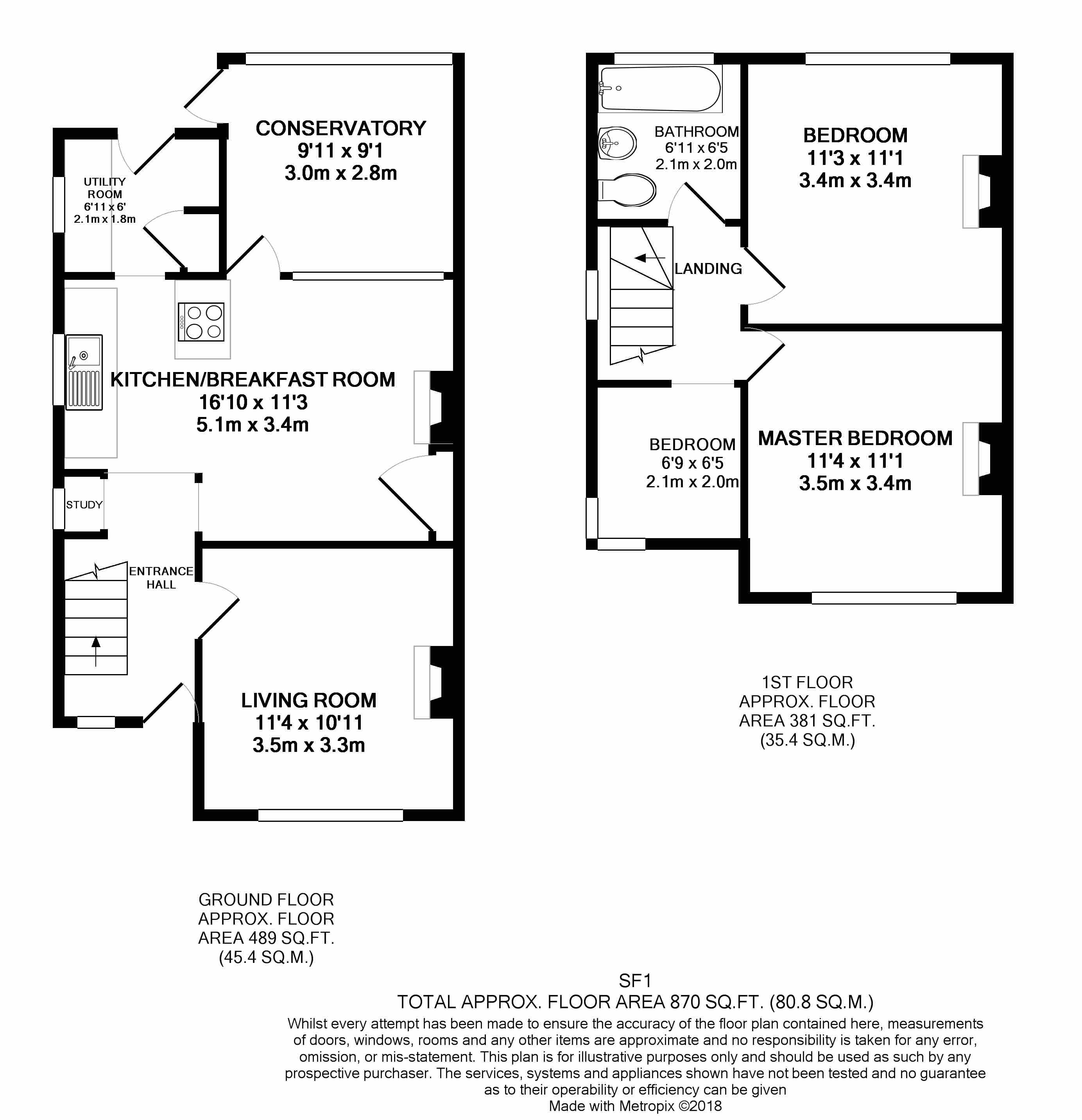 3 Bedrooms Semi-detached house for sale in Stafford Road, Seaford BN25