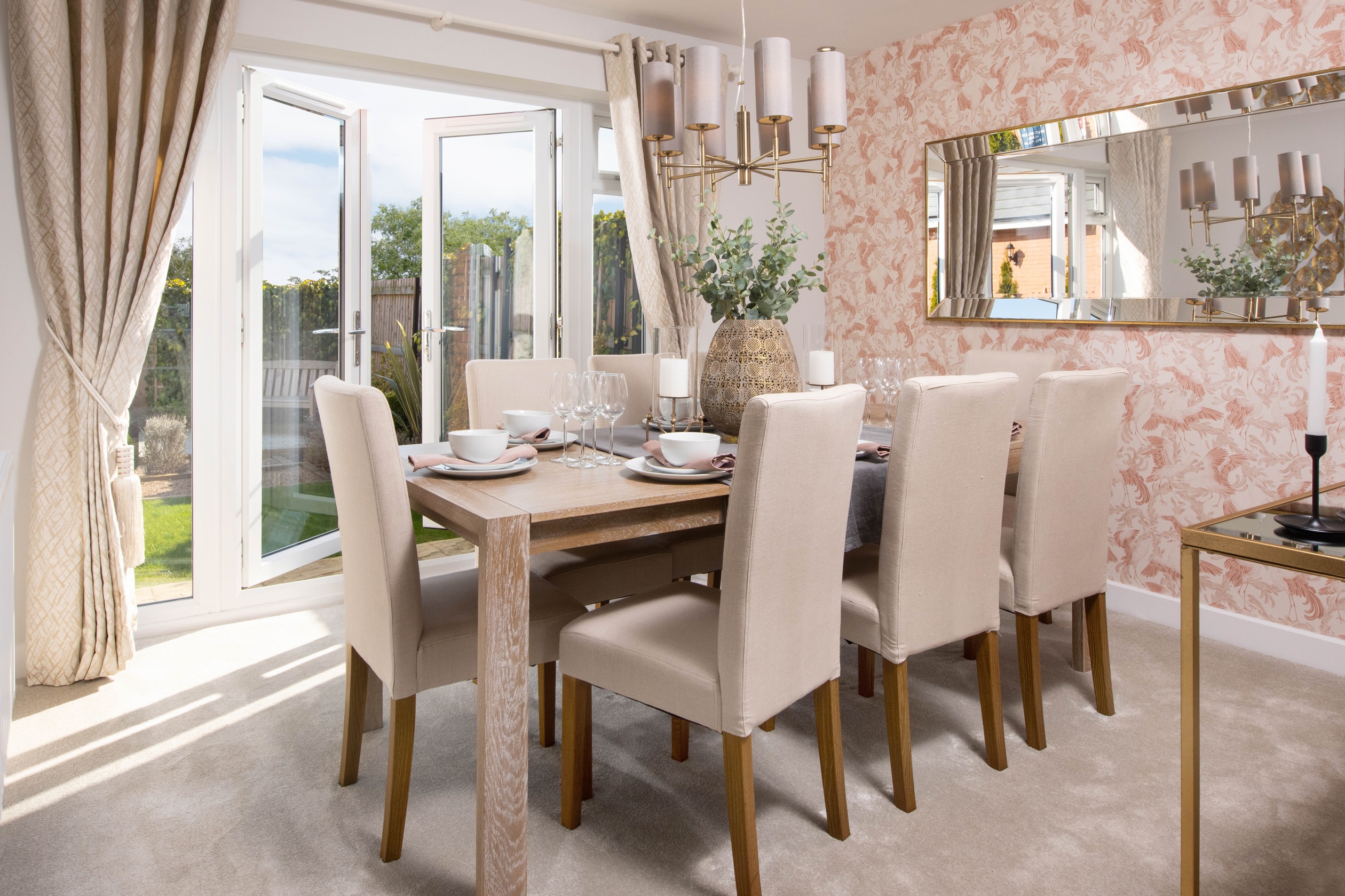Property 3 of 9. View Of The Dining Room In The Lichfield 5 Bedroom Home
