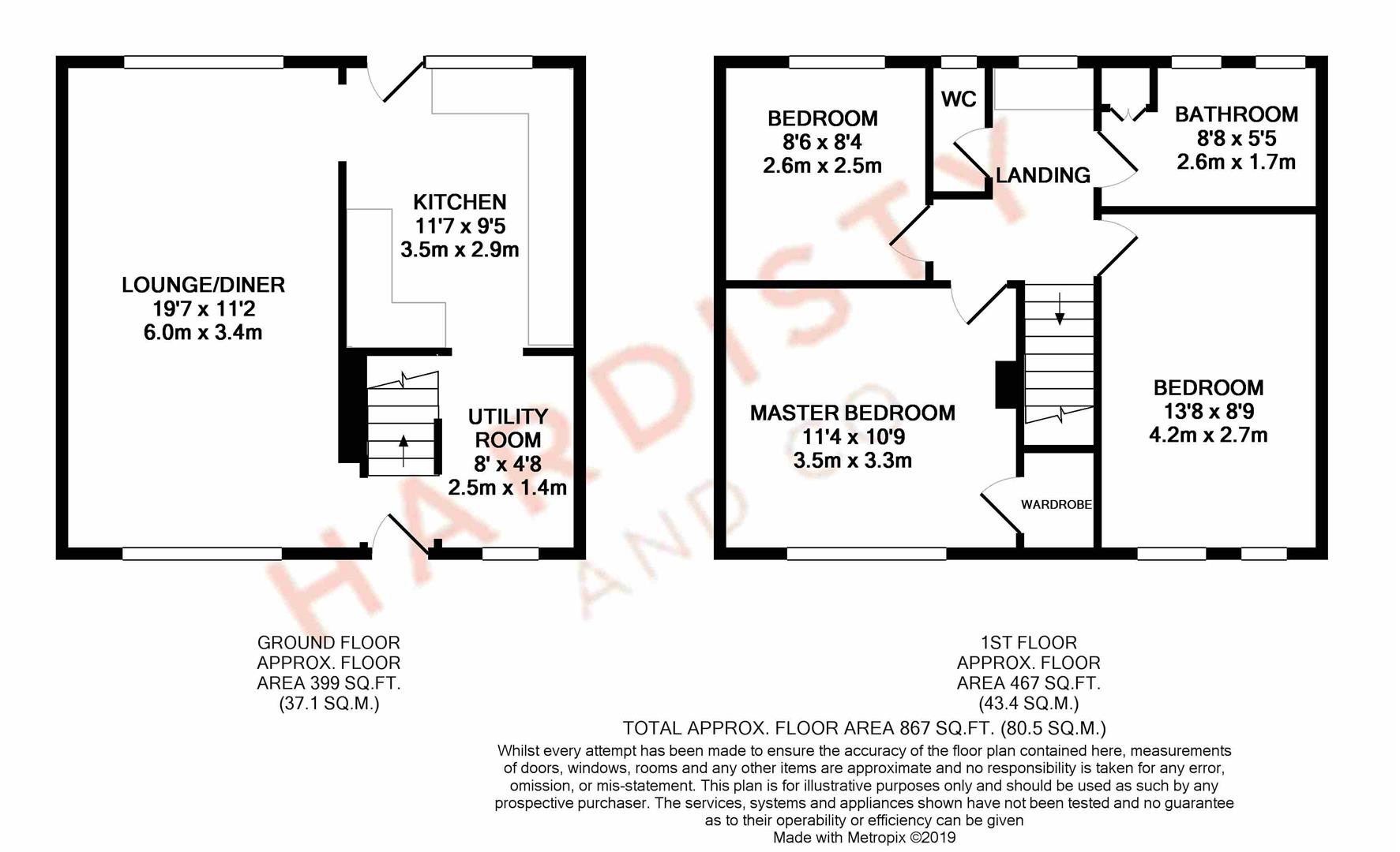 3 Bedrooms Terraced house for sale in Meagill Rise, Otley LS21