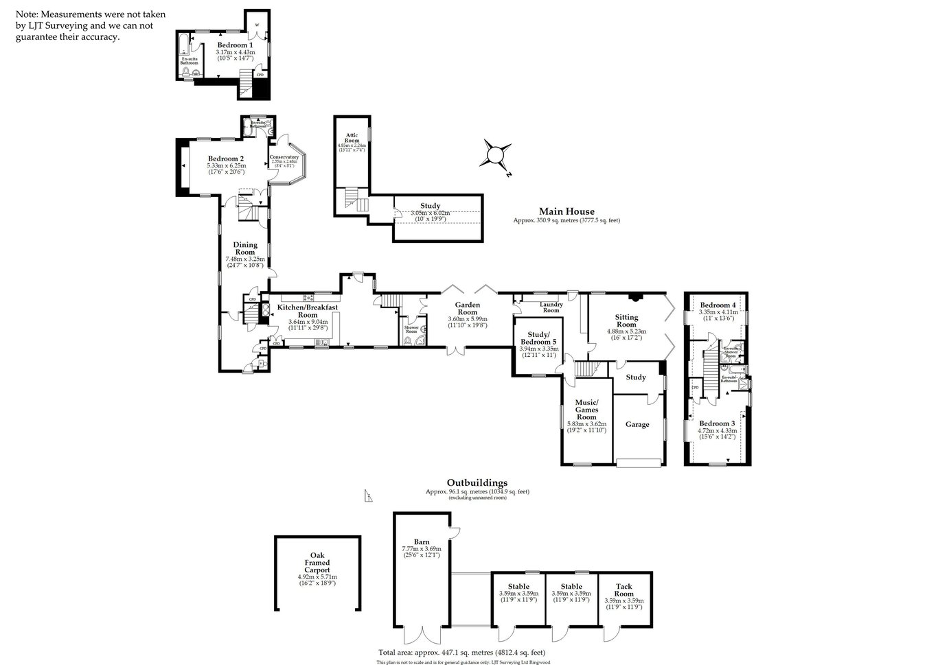 Thyme Cottage, Fordingbridge floorplan