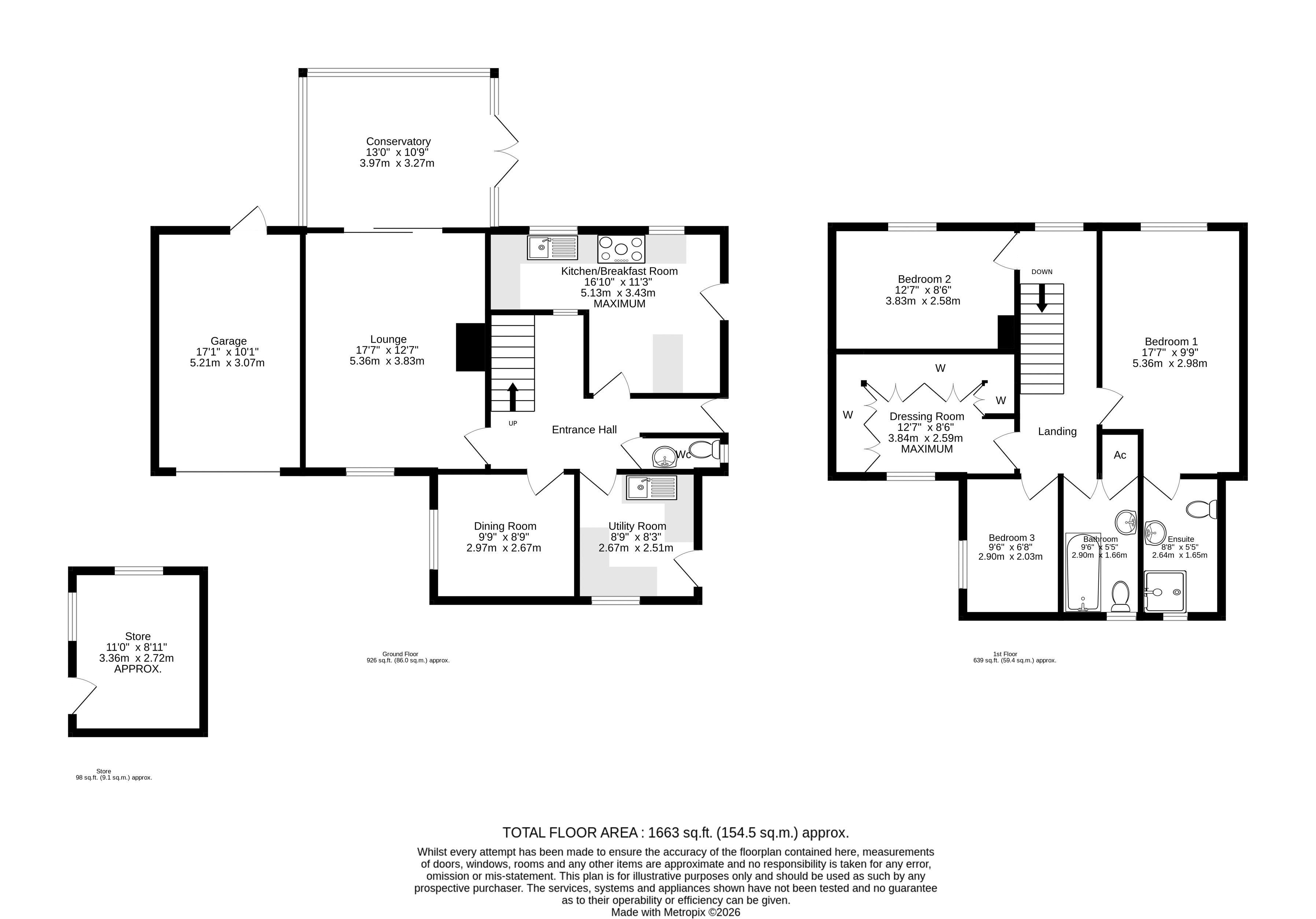 Woodend, Union Road, Norwich floorplan