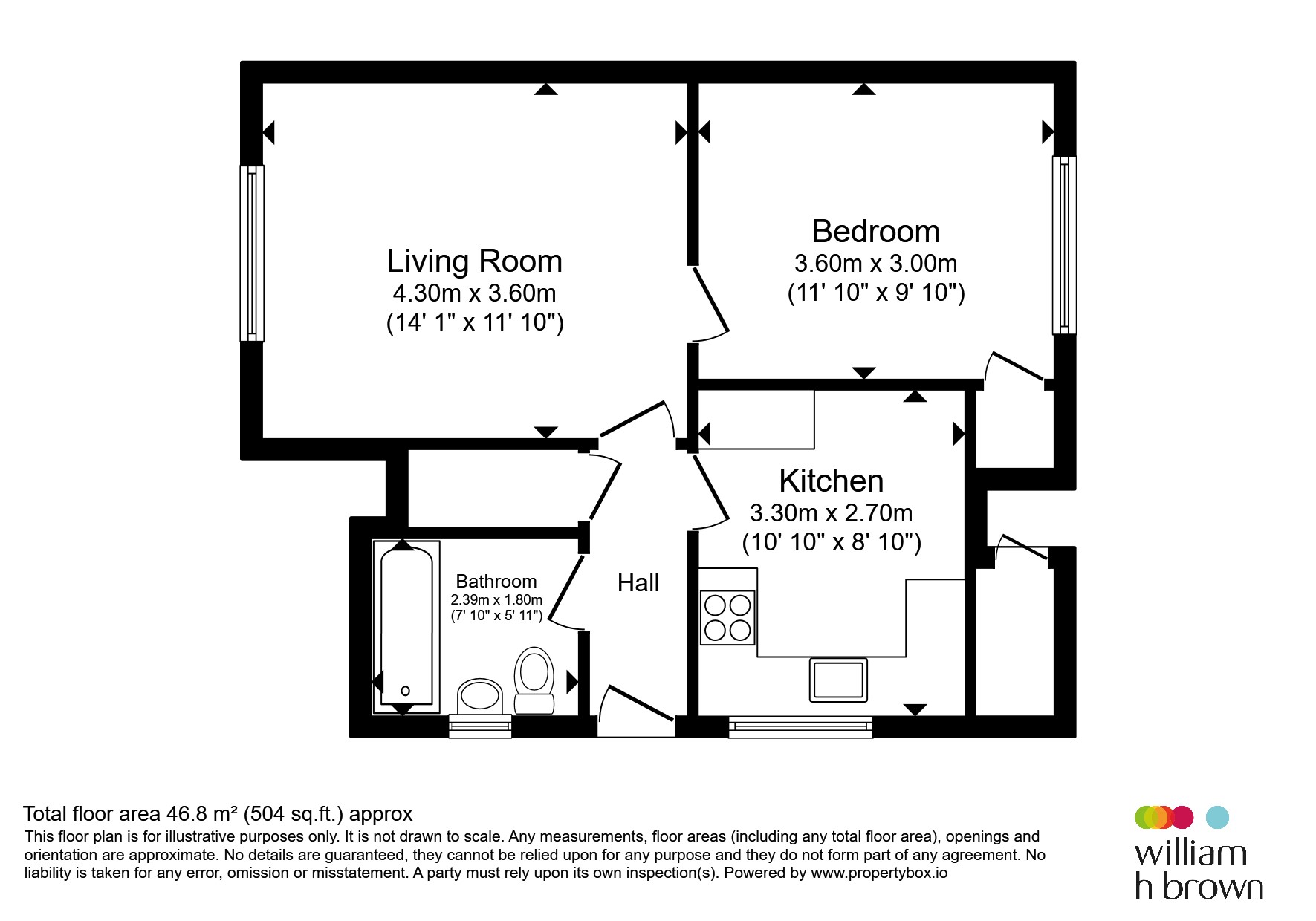27, Garendon Green, Loughborough floorplan
