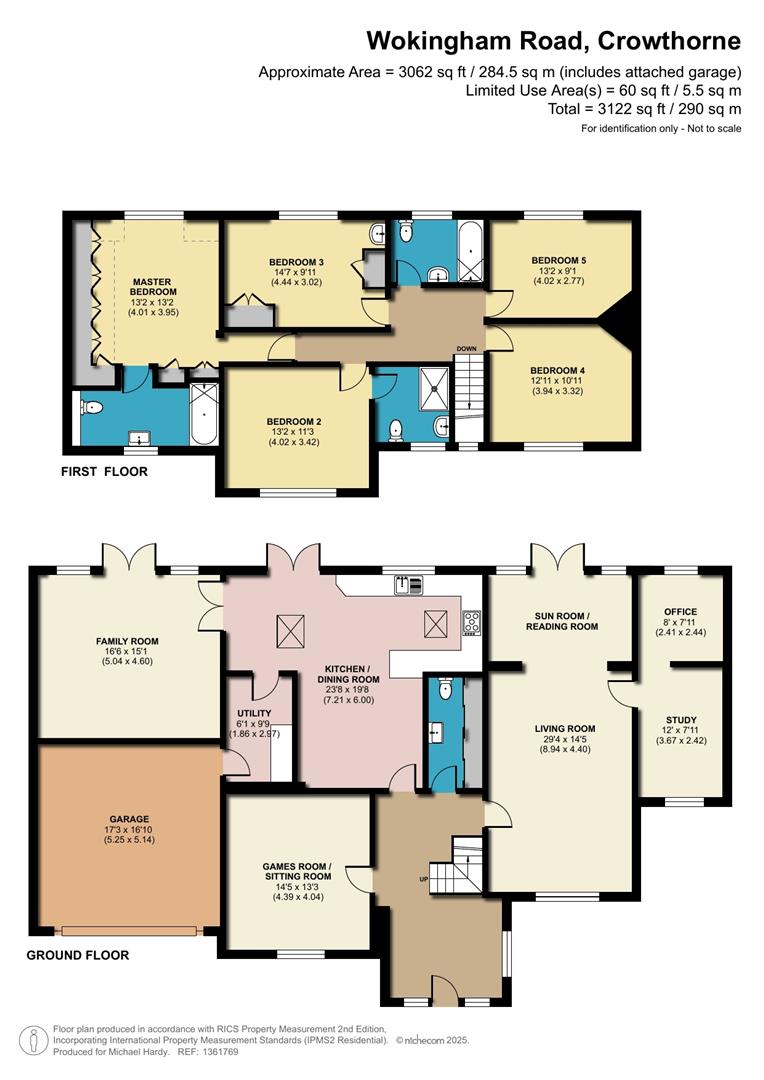 Wokingham Road, Crowthorne, Berkshire, RG45 7QA floorplan