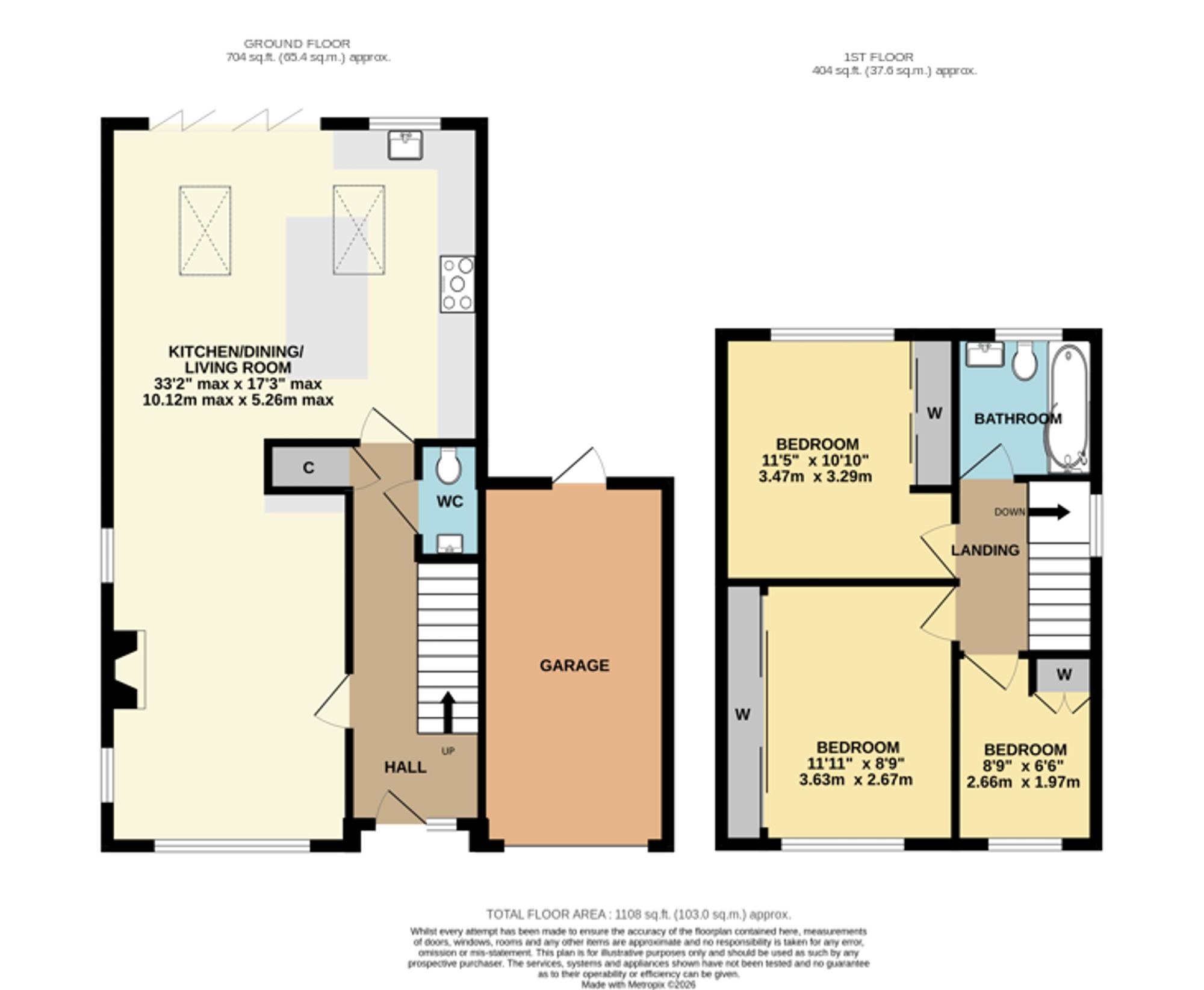38 Freegrounds Road, Southampton floorplan
