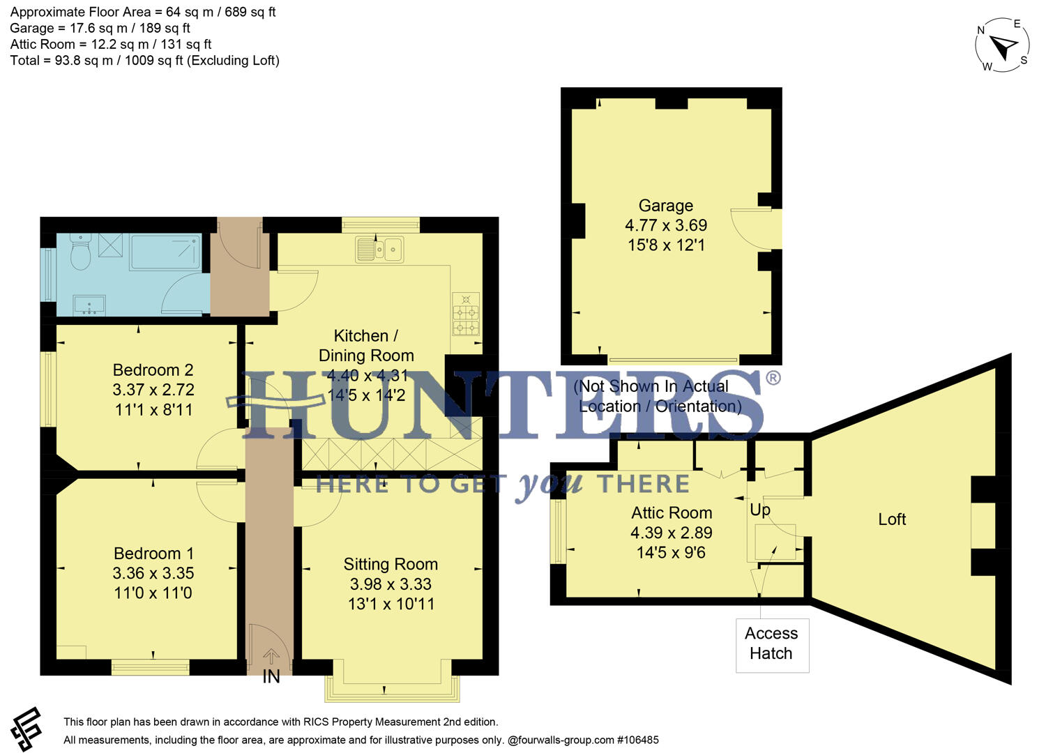 1, Tranbeck Road, Leeds floorplan