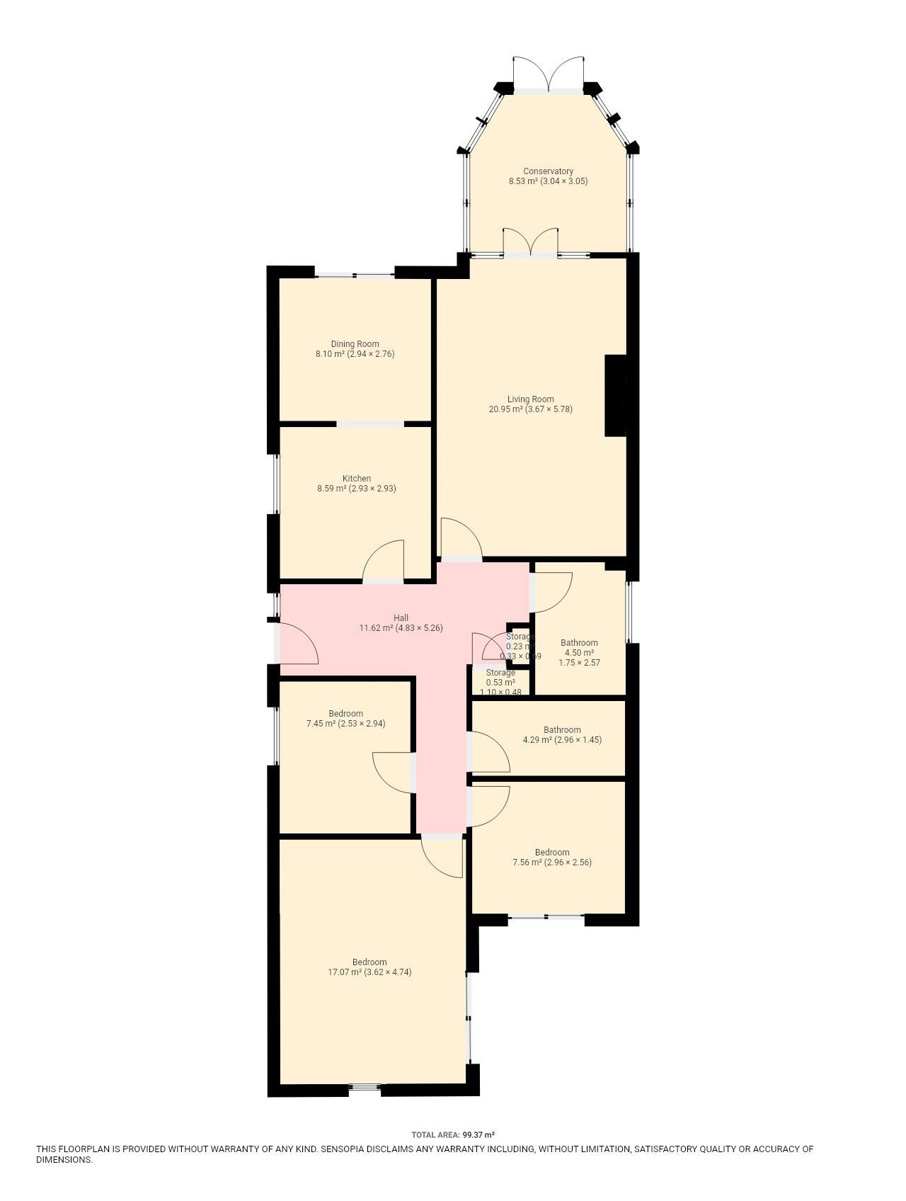 18, Church View, Rotherham floorplan
