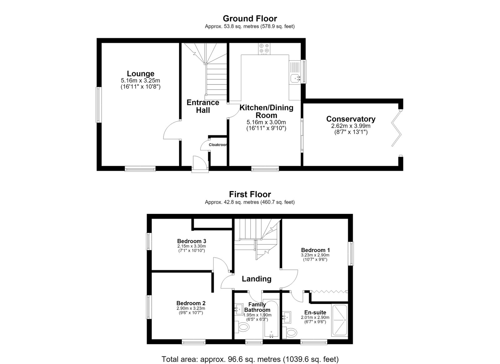 18, Wynn Drive, Melton Mowbray floorplan