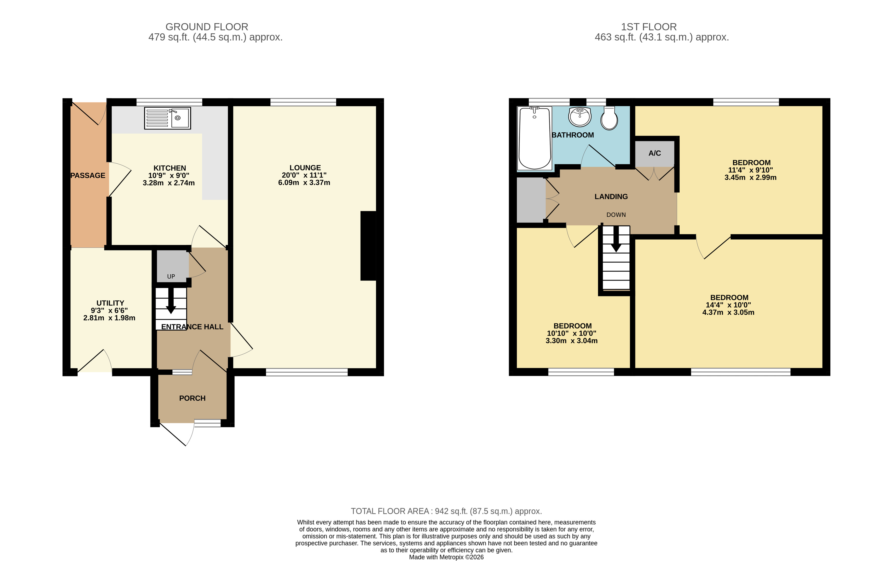 62, Walford Drive, Lincoln floorplan