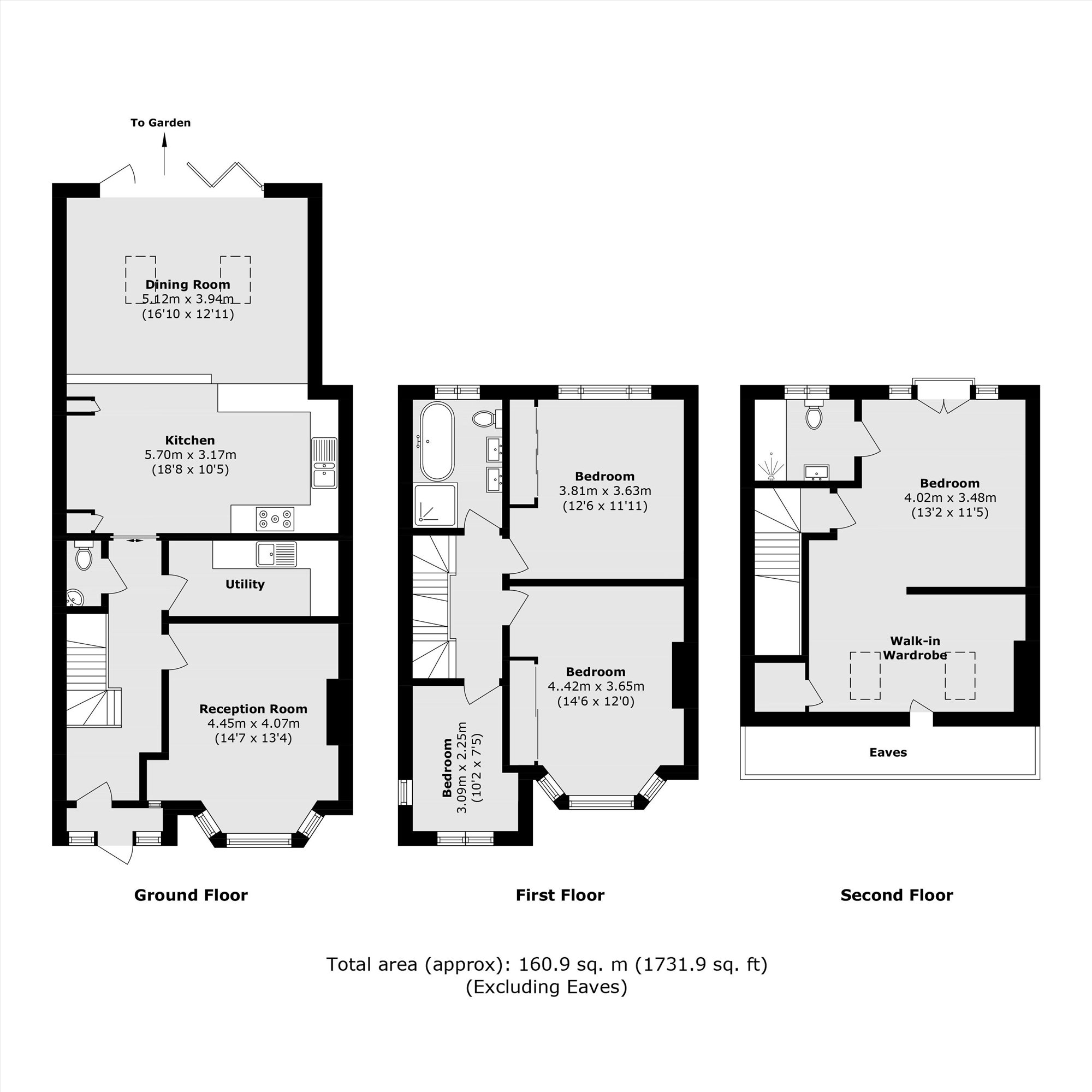 250, Raeburn Avenue, Surbiton floorplan