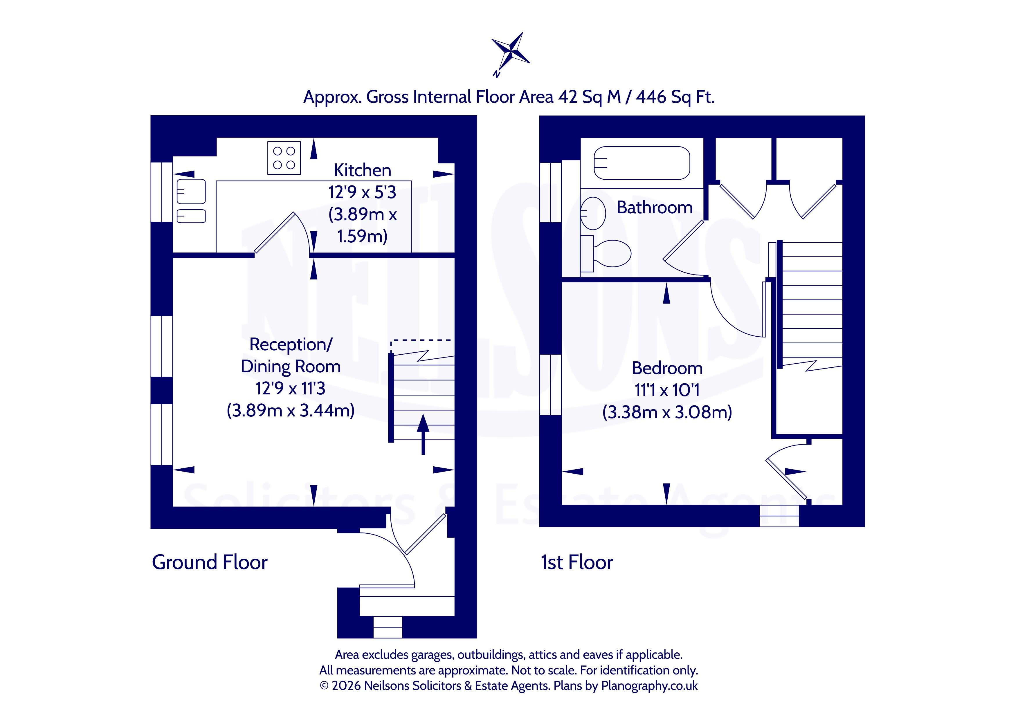 9, Maryfield Park, Livingston floorplan
