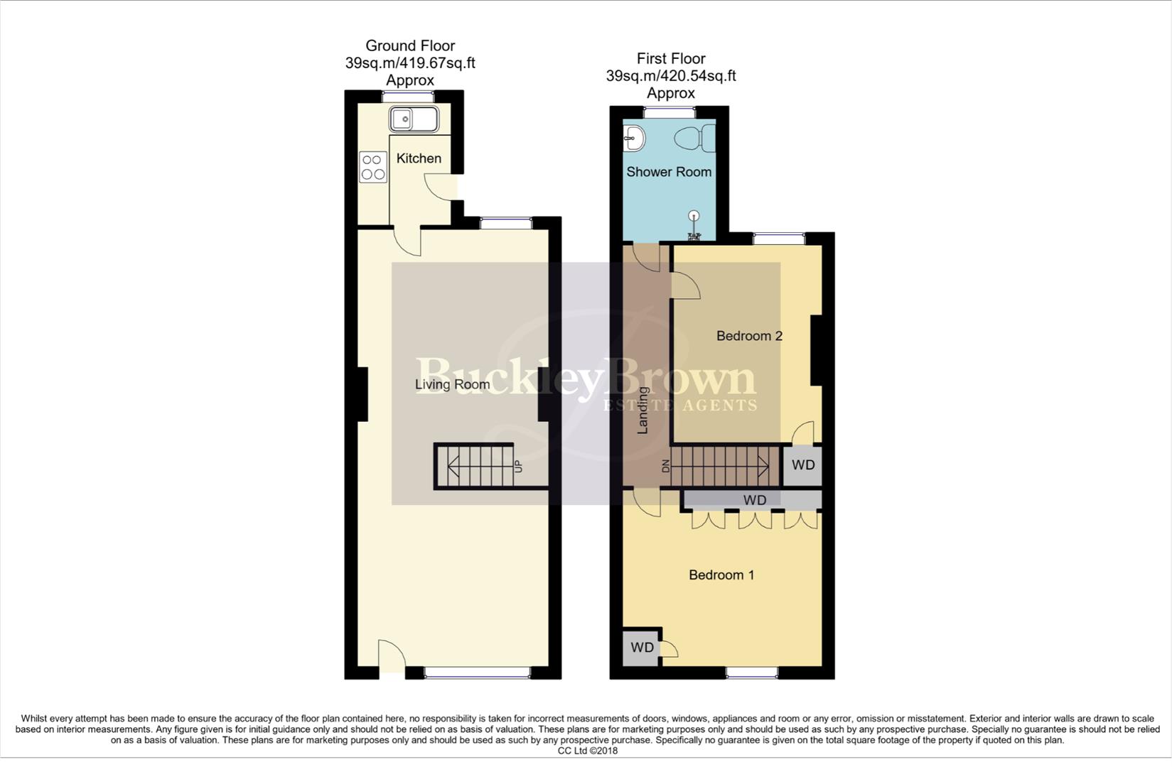 38, Clowne Road, Chesterfield floorplan