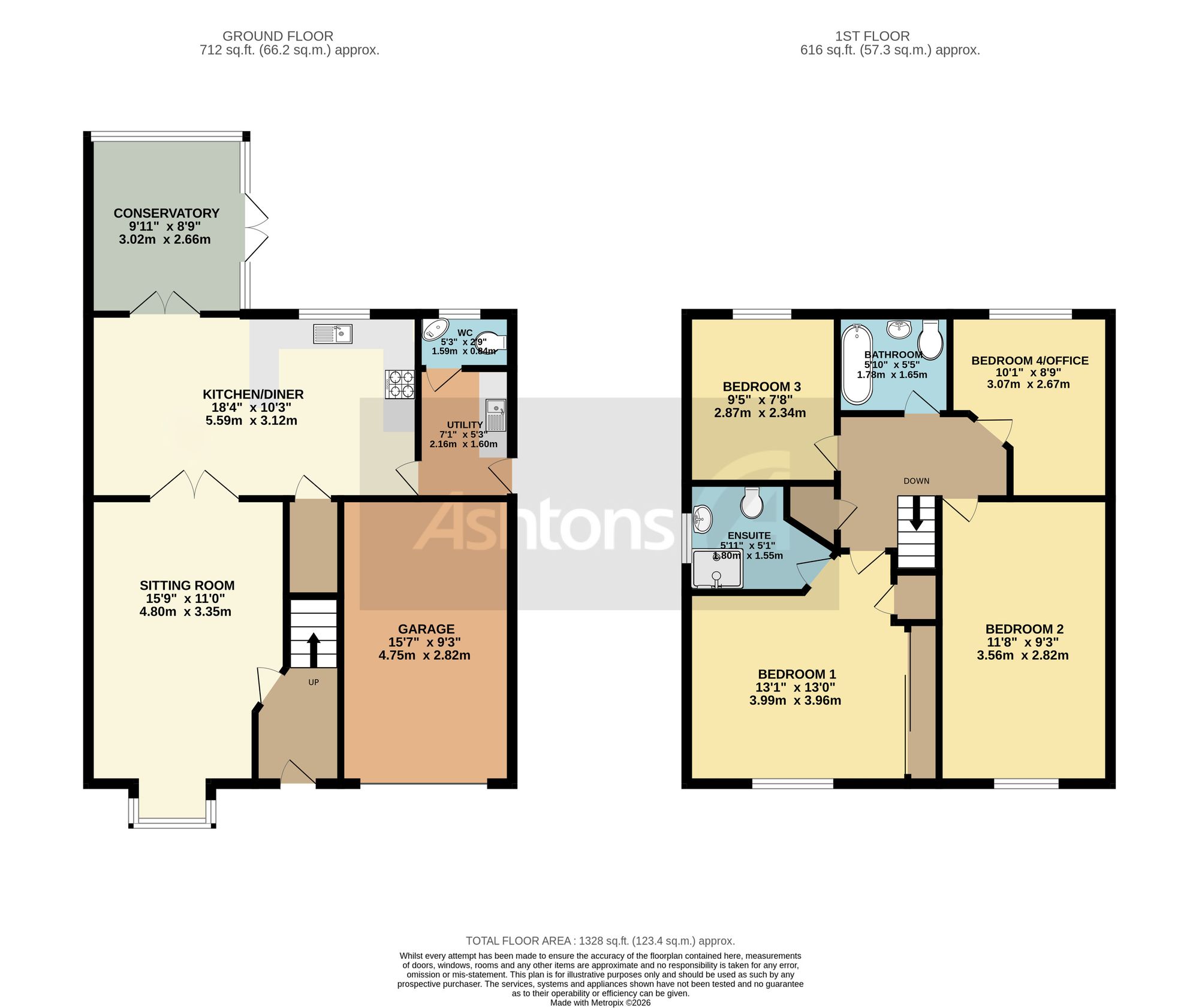 34 Vulcan Park Way, Newton-Le-Willows floorplan