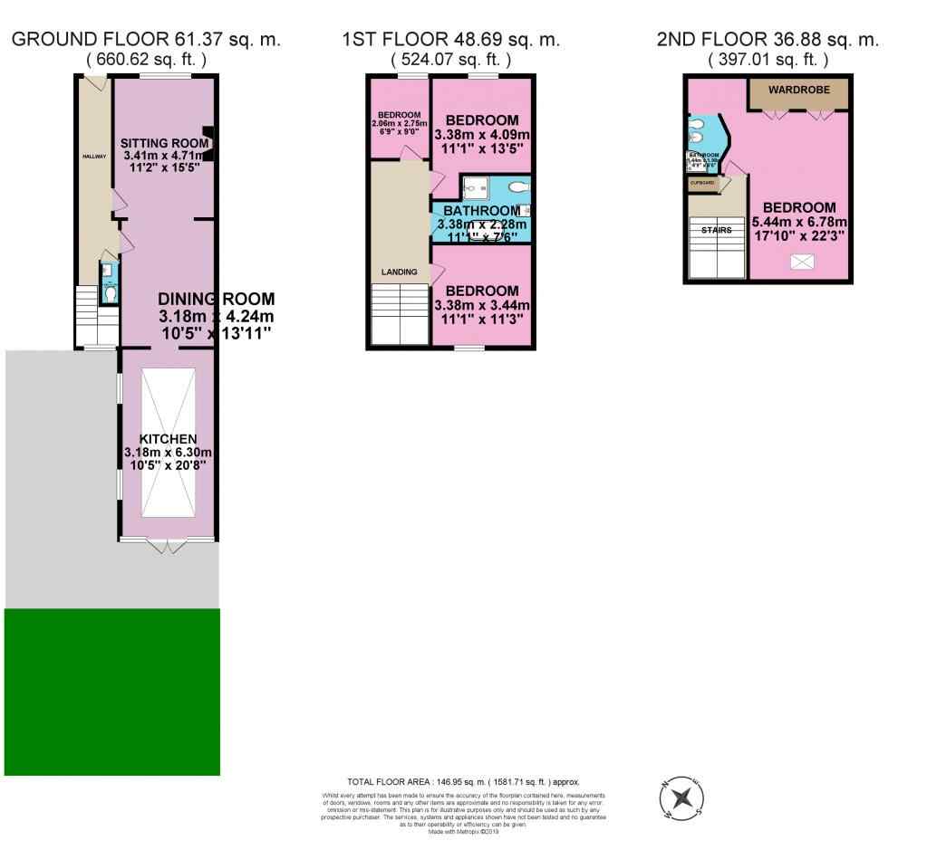 4 Bedrooms Terraced house for sale in Wharfe Bank Terrace, Tadcaster LS24