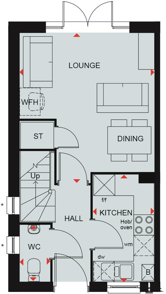 16, Sough Drive, Telford floorplan