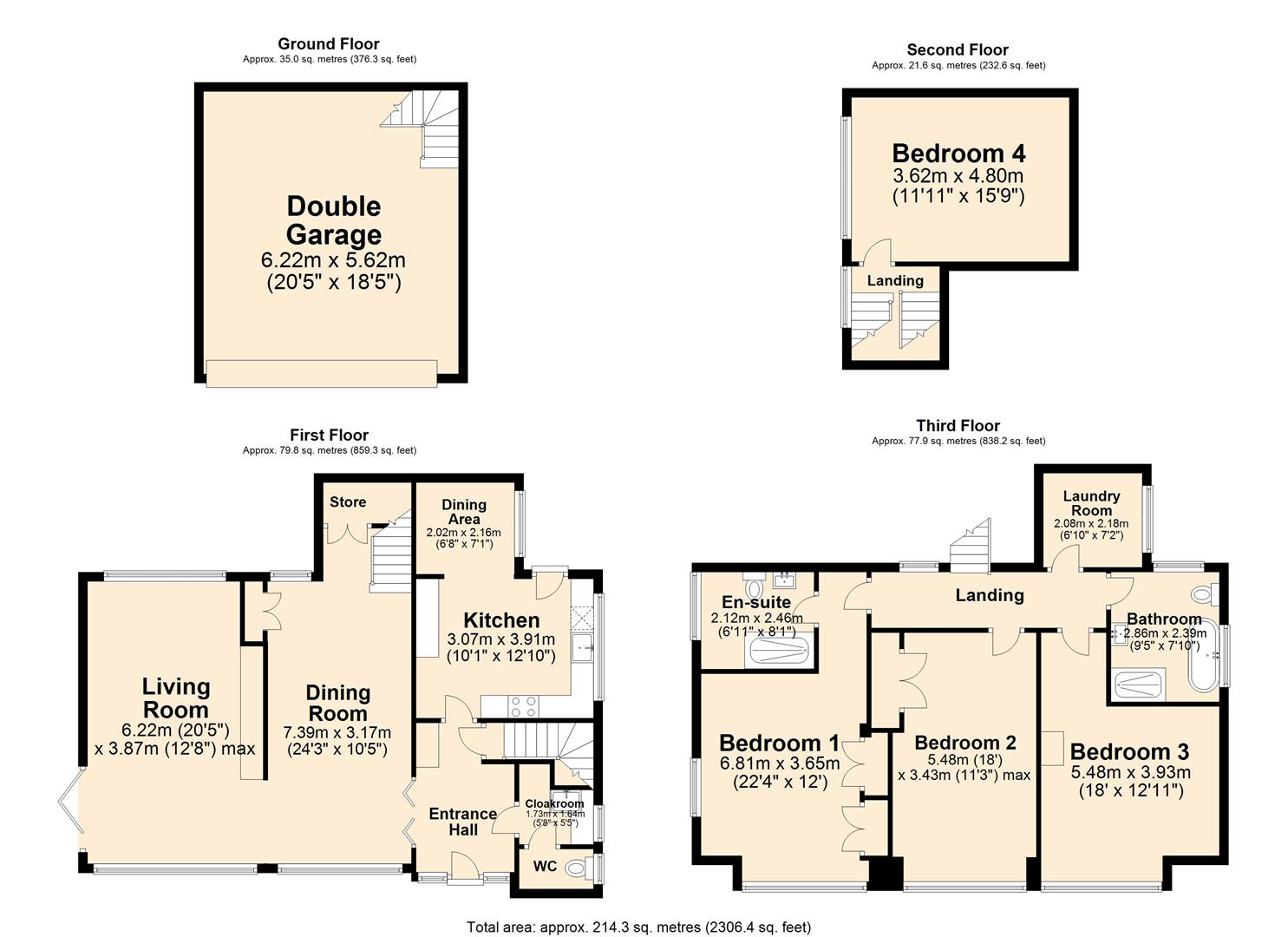 Cripton Lane, Rattle, Ashover, Chesterfield S45, 4 bedroom detached