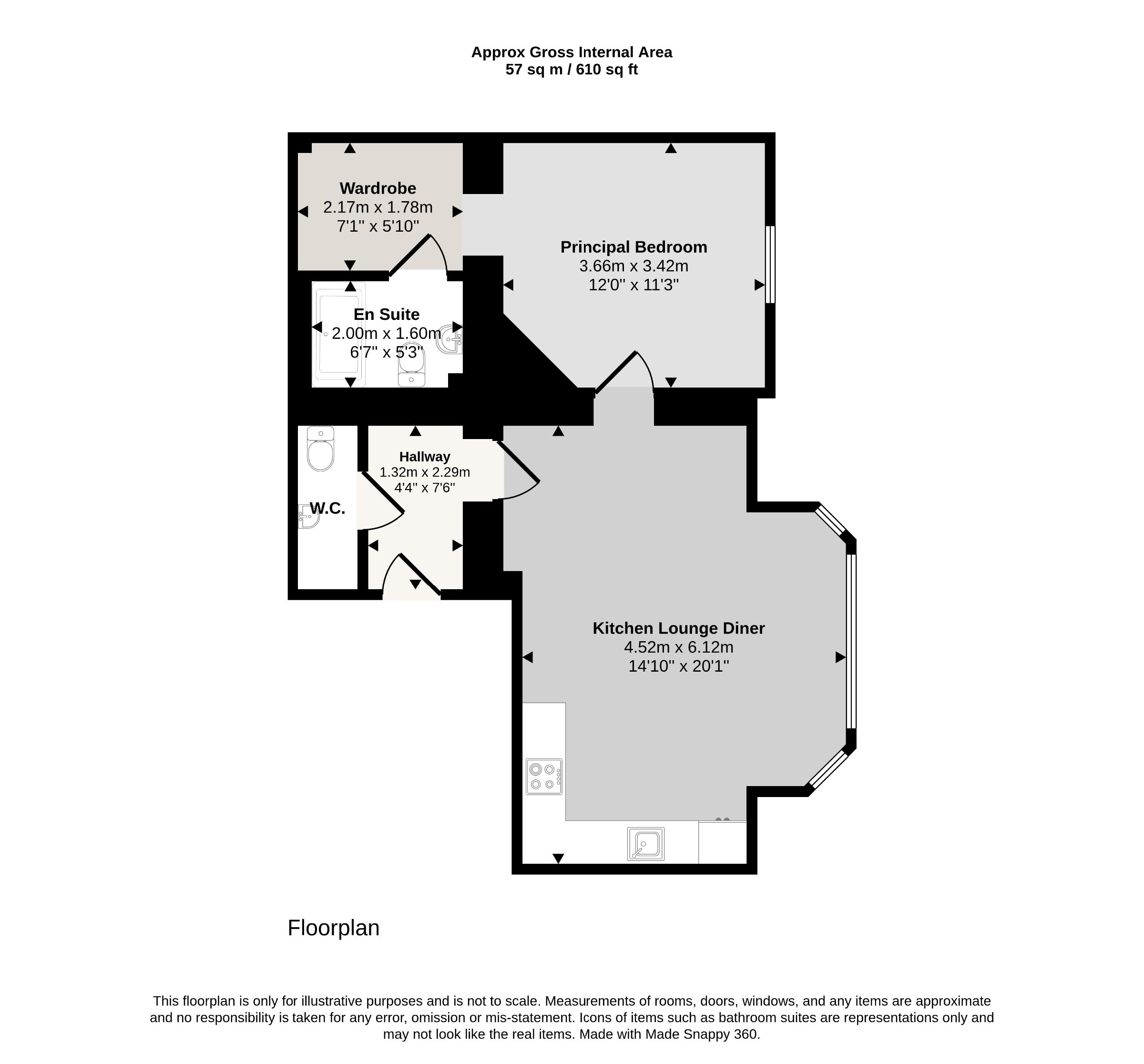 2 The Old Hospital, Devizes floorplan