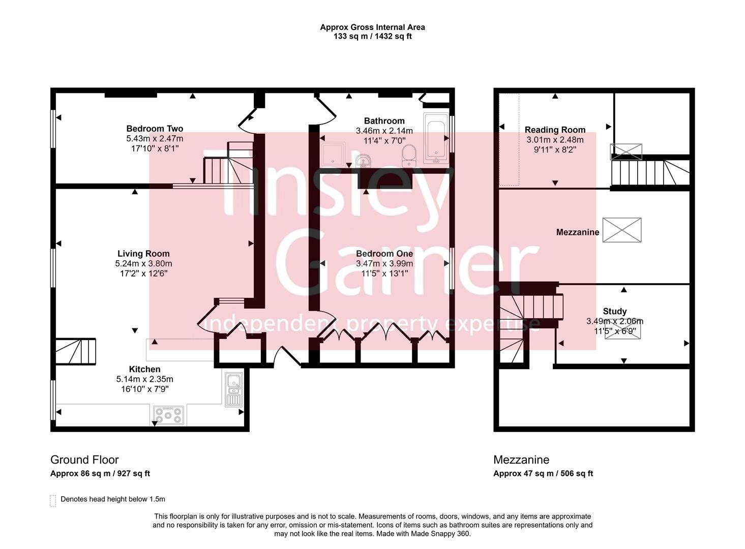 7, Trent Court, Stone floorplan
