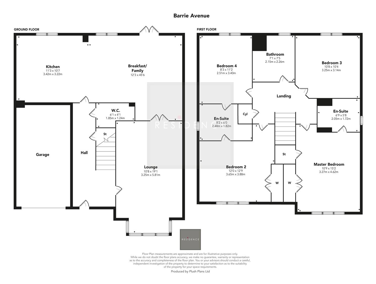 41, Barrie Avenue, Glasgow floorplan