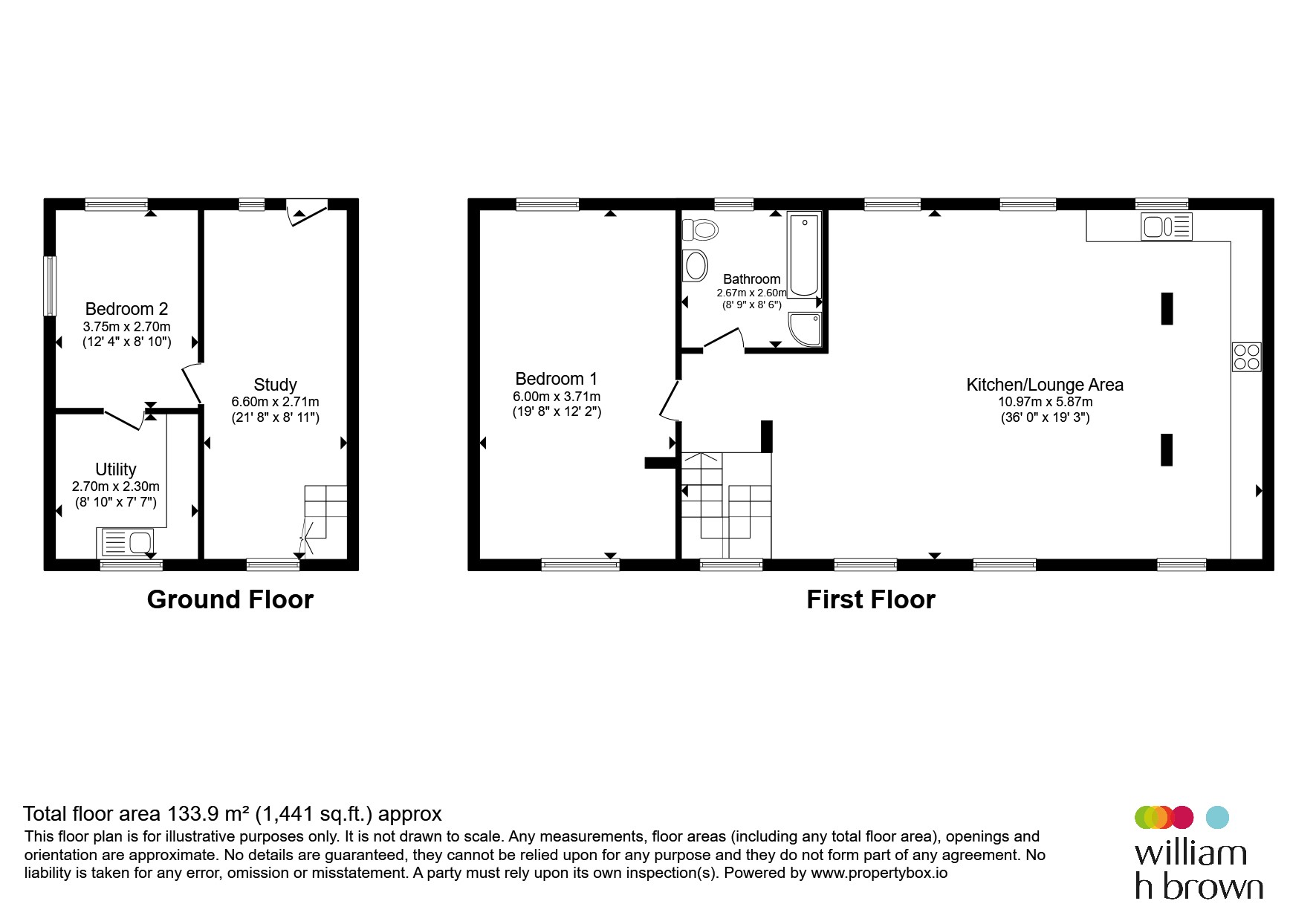 5, Lengdale Court, Rotherham floorplan
