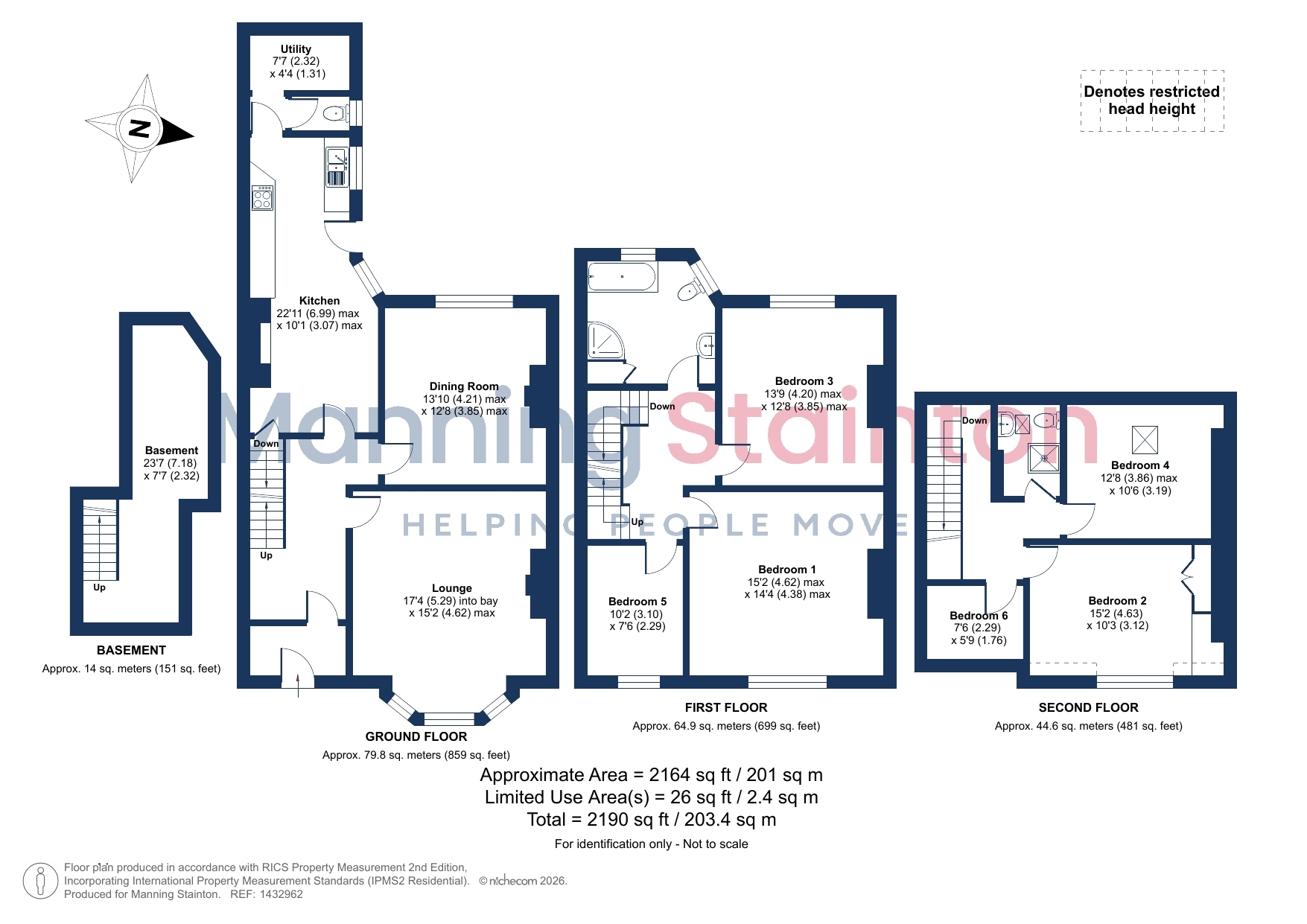 9, Radcliffe Gardens, West Yorkshire floorplan