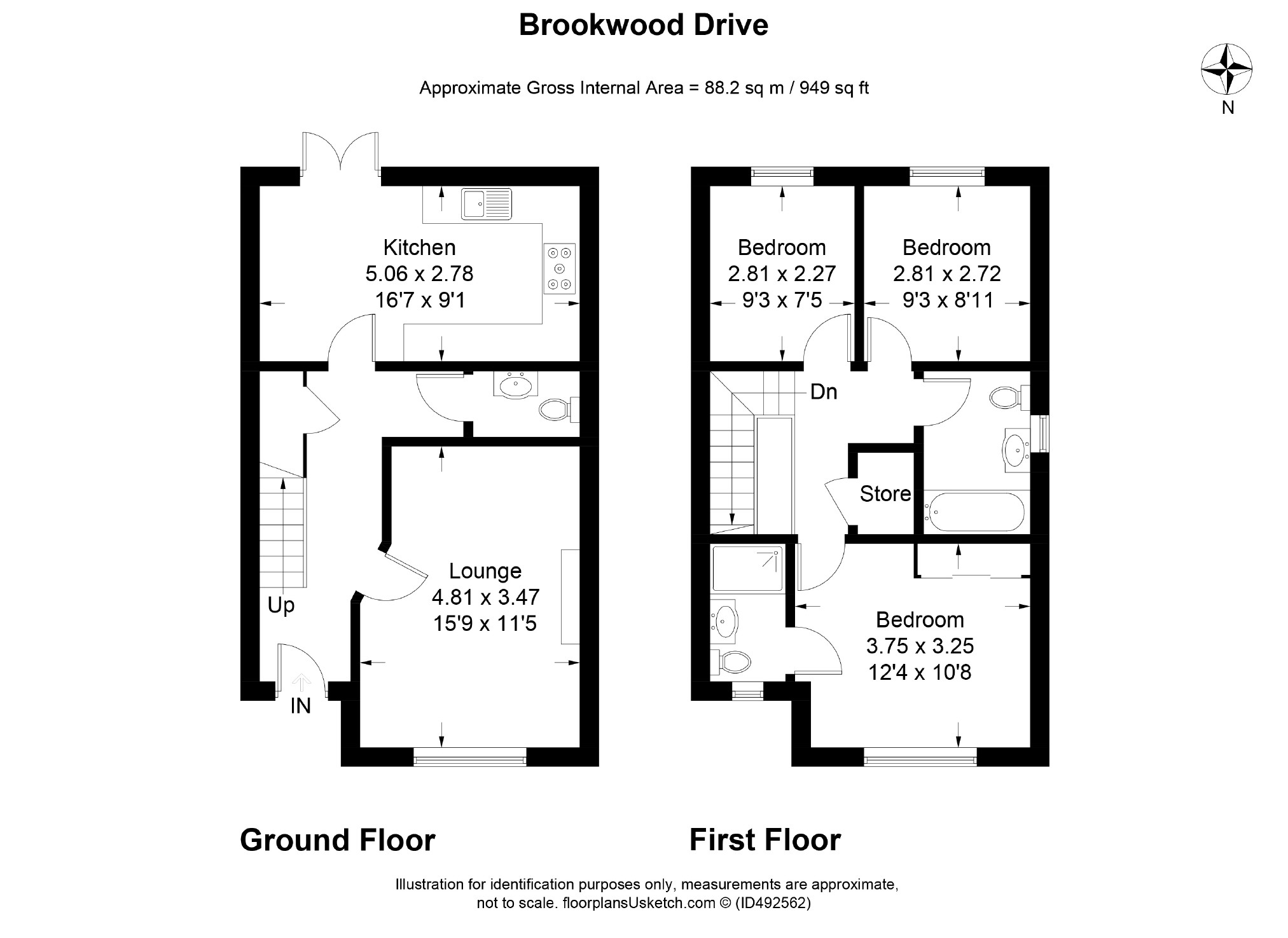 3 Bedrooms Semi-detached house for sale in Brookwood Drive, Kirkham, Preston PR4