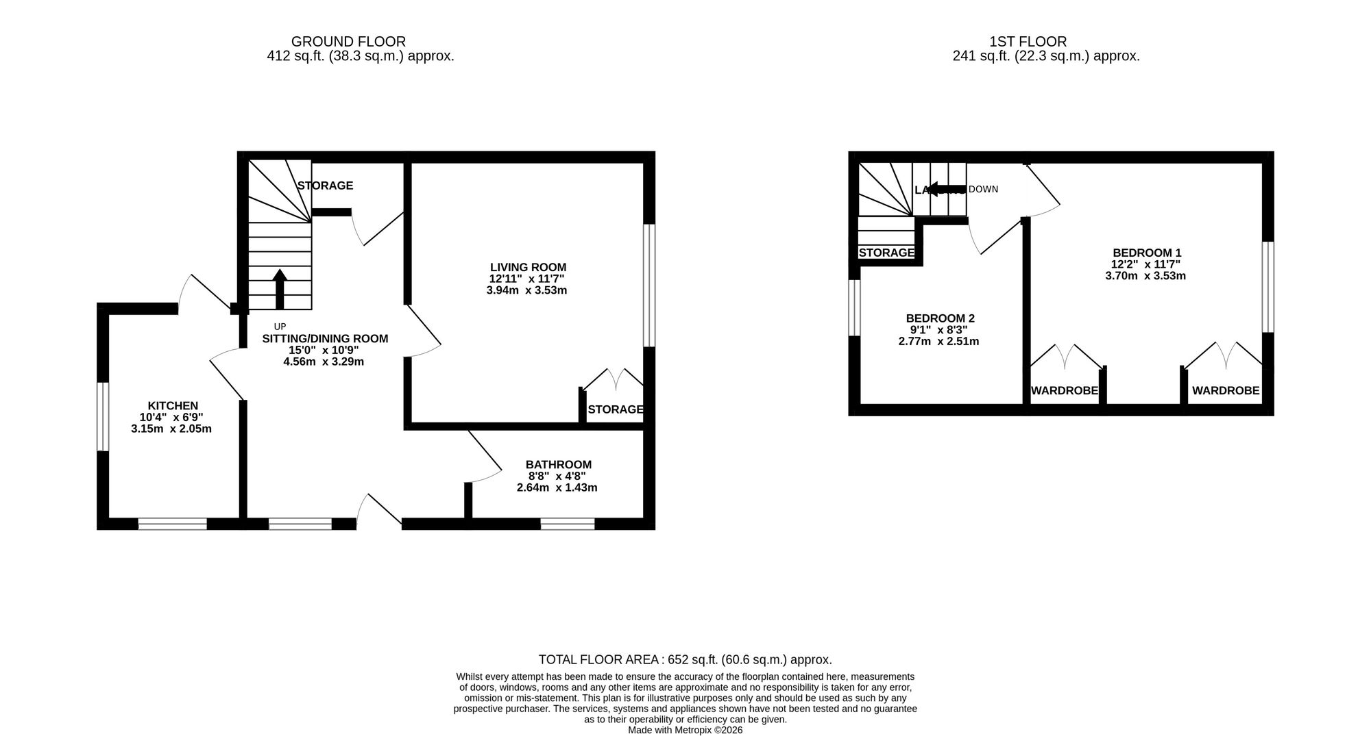 1 Smithfield Cottages Coppice Road, Stockport floorplan