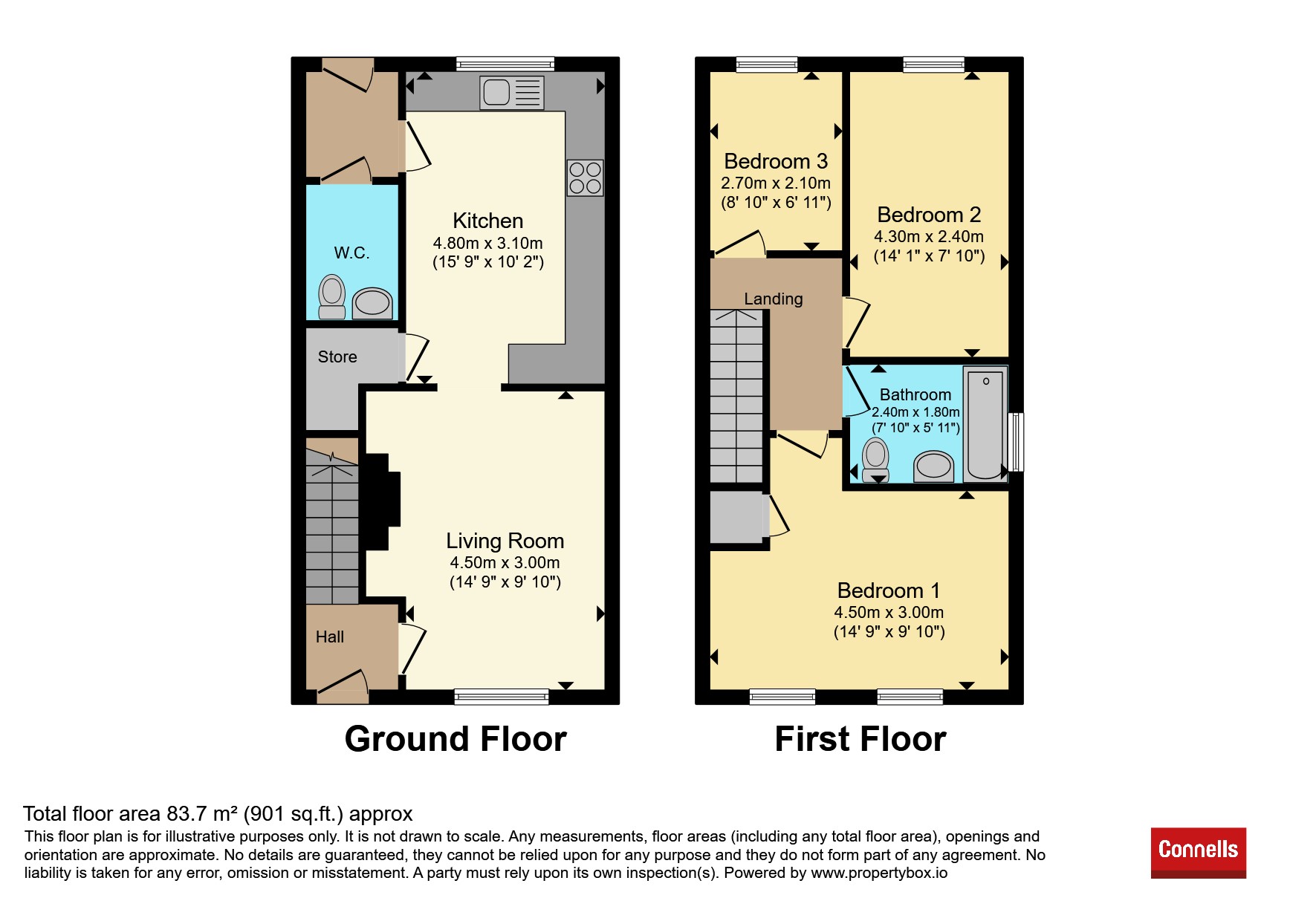 5, Milestone Way, HEREFORD floorplan
