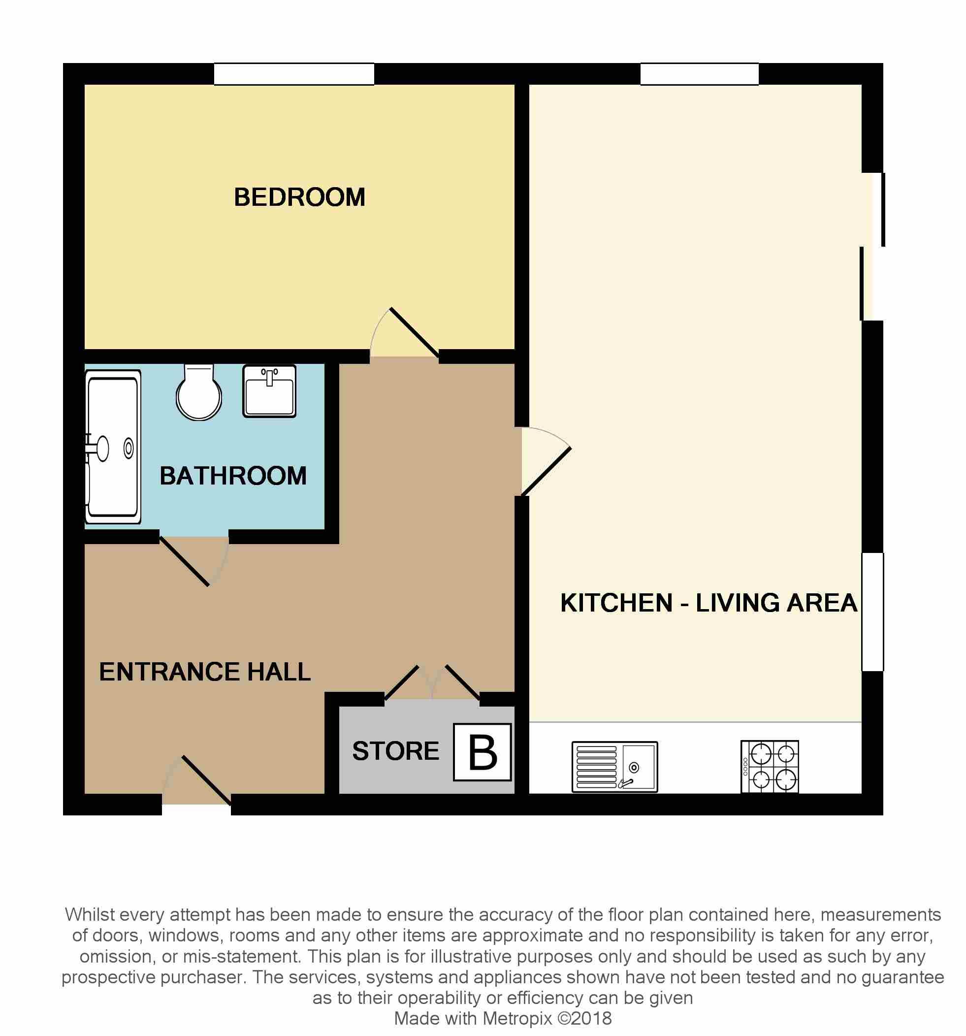 1 Bedrooms Flat to rent in Blackfriars Road, Salford M3