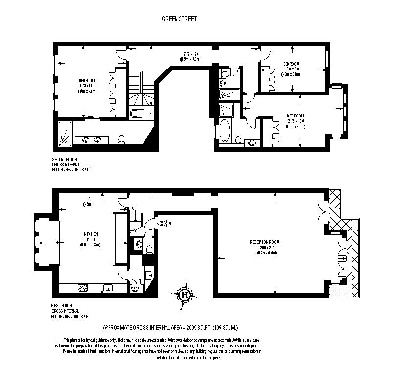 3 Bedrooms Flat to rent in Green Street, London W1K