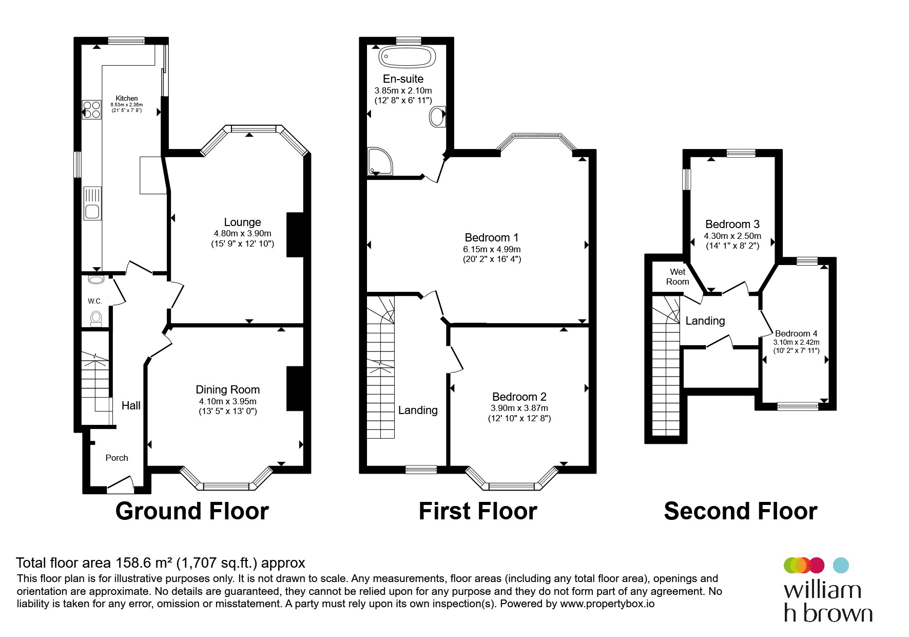 48, Wharfedale Avenue, Harrogate floorplan