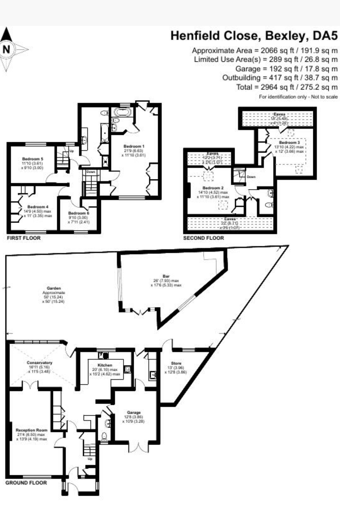 5, Henfield Close, Bexley floorplan