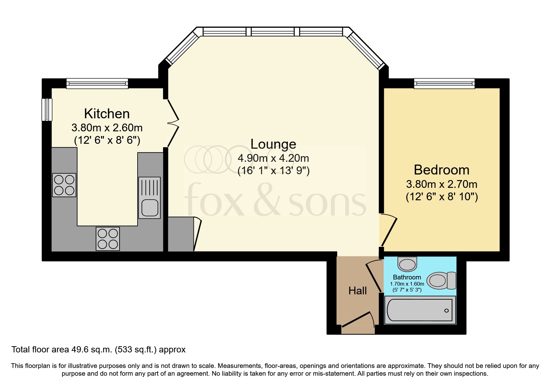 Richmond Road, Brighton BN2, 1 bedroom flat for sale 64834131
