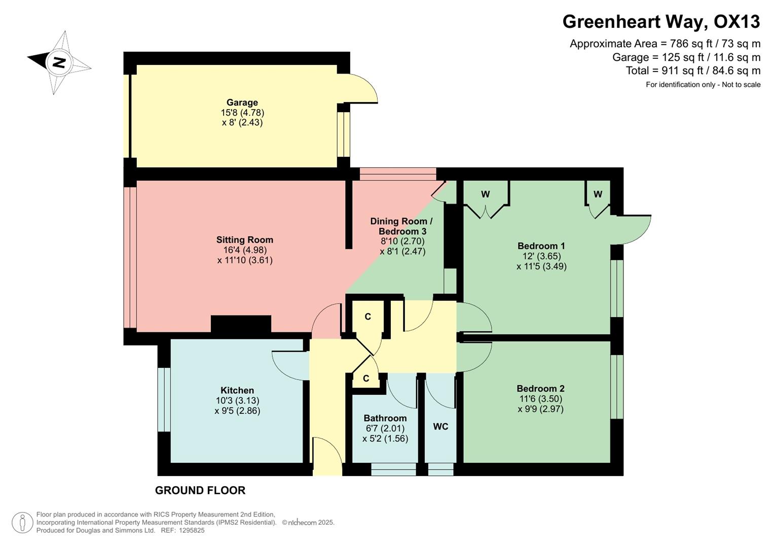 21, Greenheart Way, Southmoor floorplan