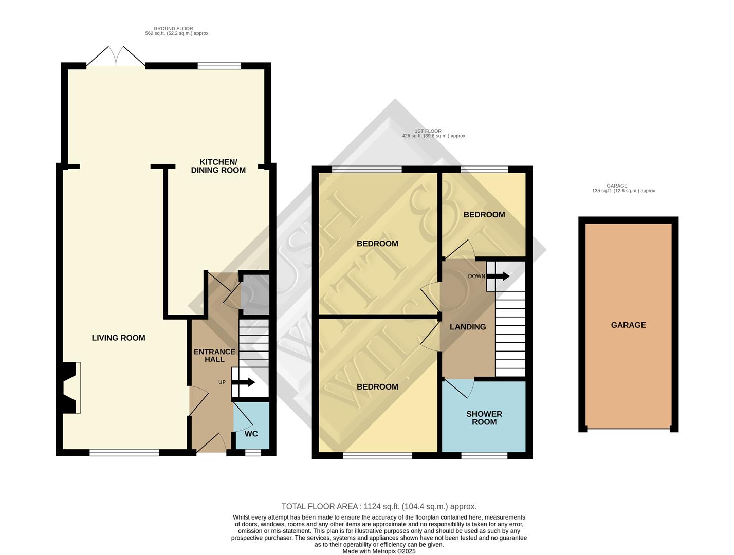 10, Denham Way Camber, Rye floorplan