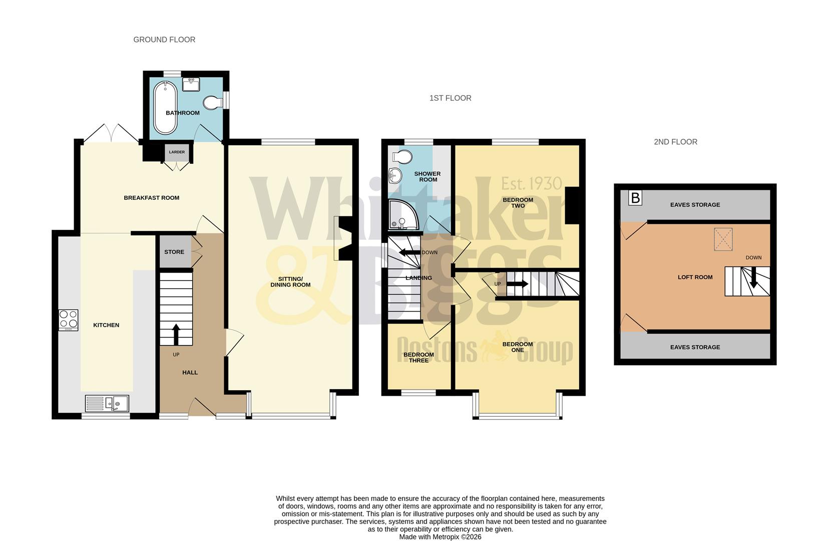 7, Lambourne Drive, Stoke-On-Trent floorplan