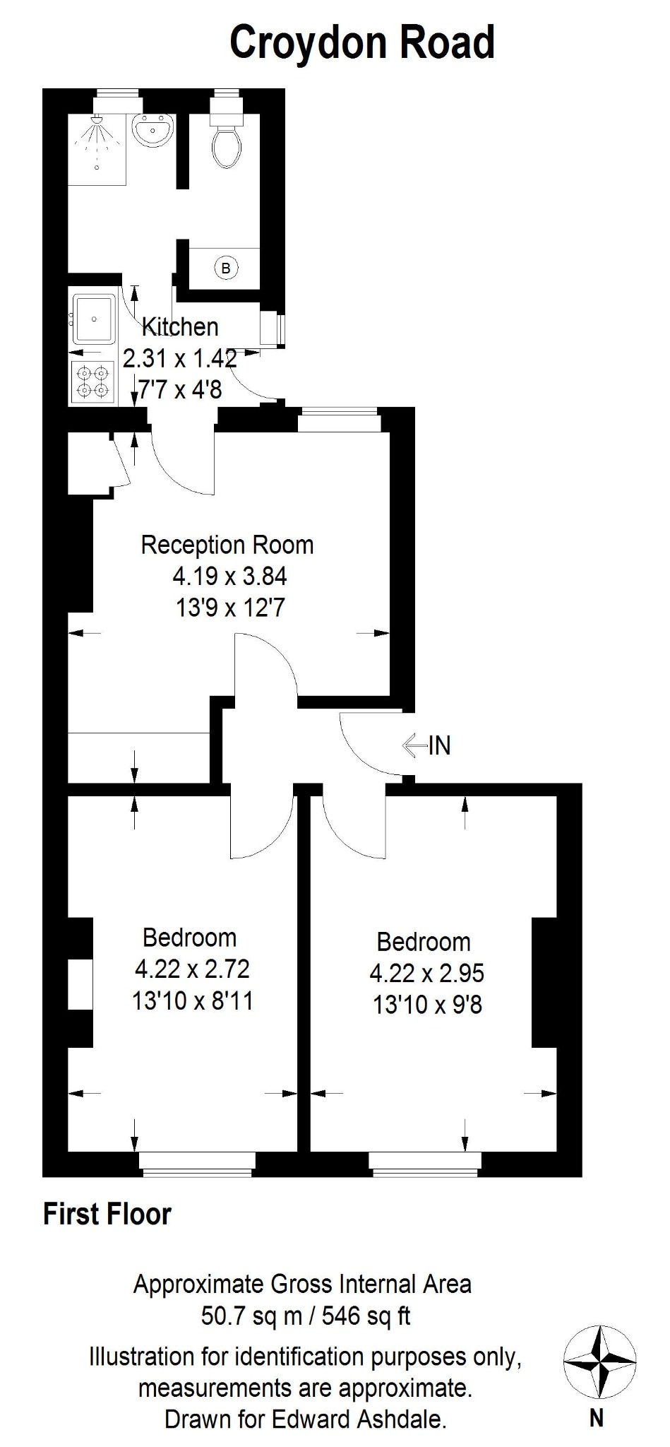 123A, Croydon Road, Beckenham floorplan