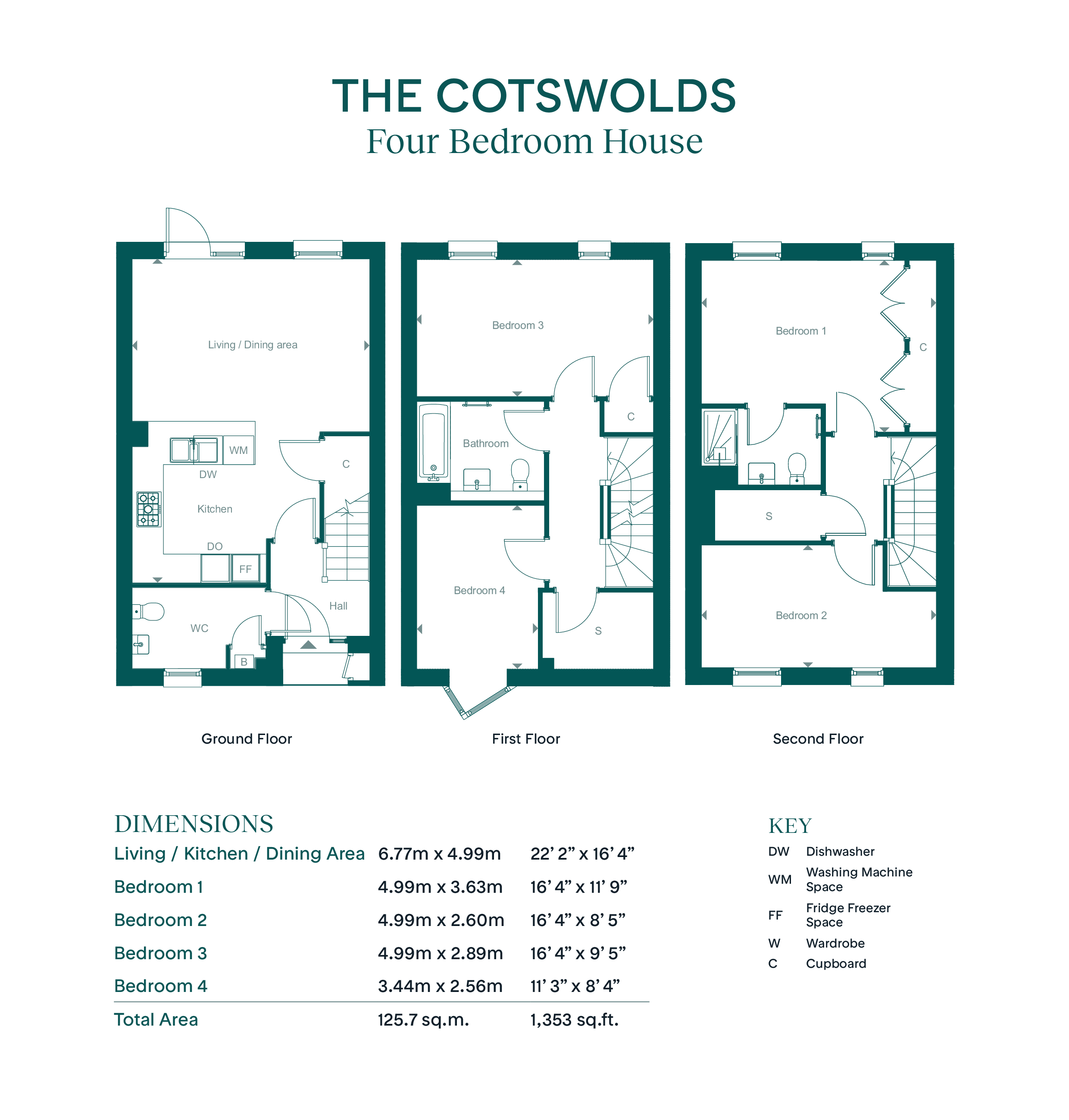 4 willowherb drive - Cotswold, Leaf Living at Beckley Place, Oxford, OX3, Oxford floorplan
