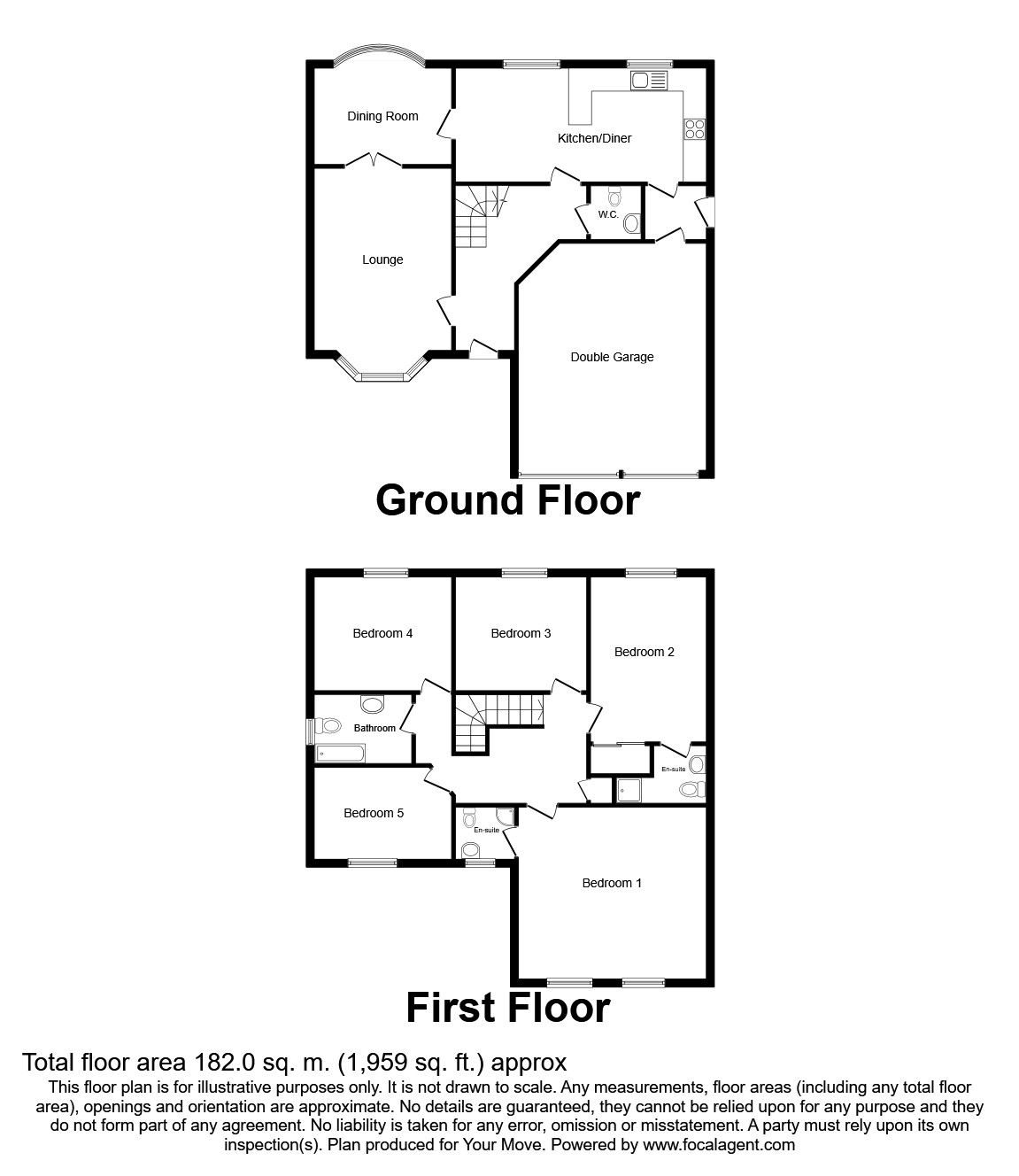 5 Bedrooms Detached house for sale in Hedingham Close, Ilkeston DE7