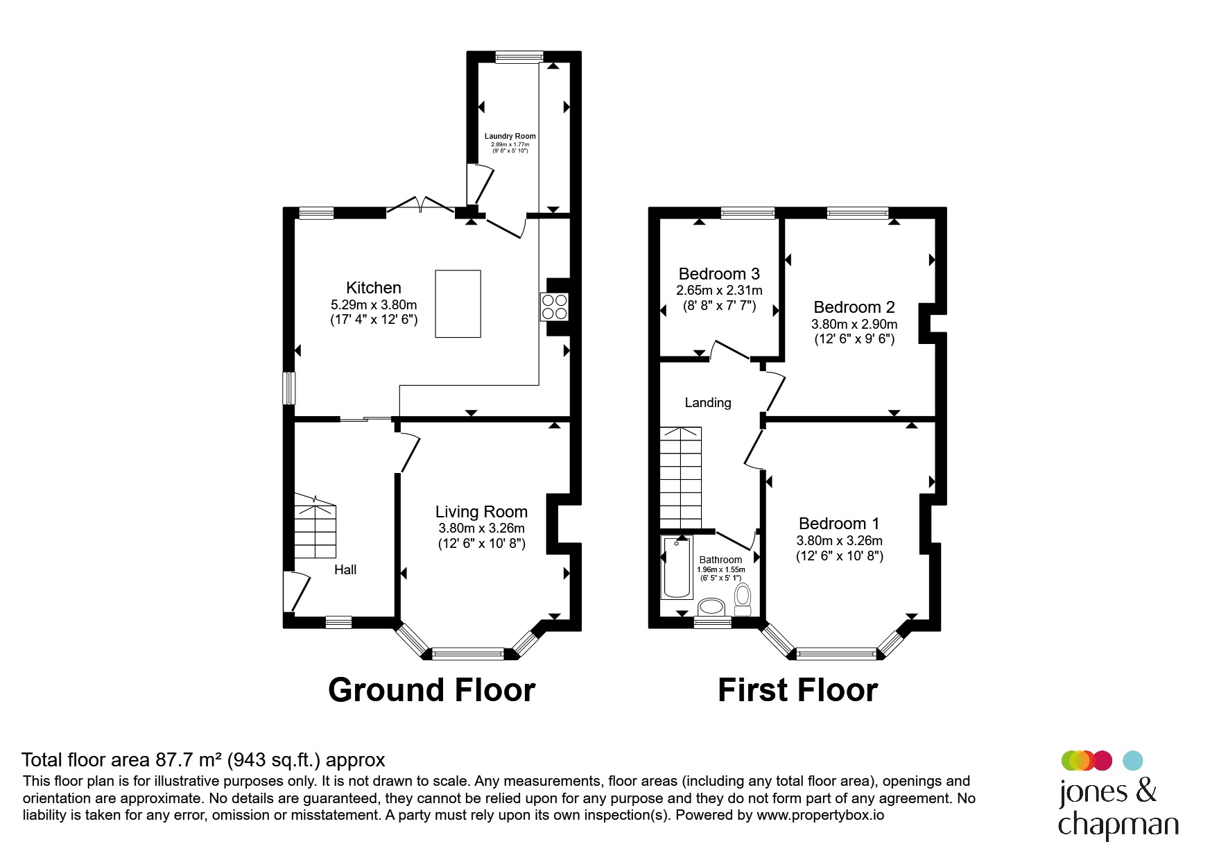 157, Bebington Road, Wirral floorplan