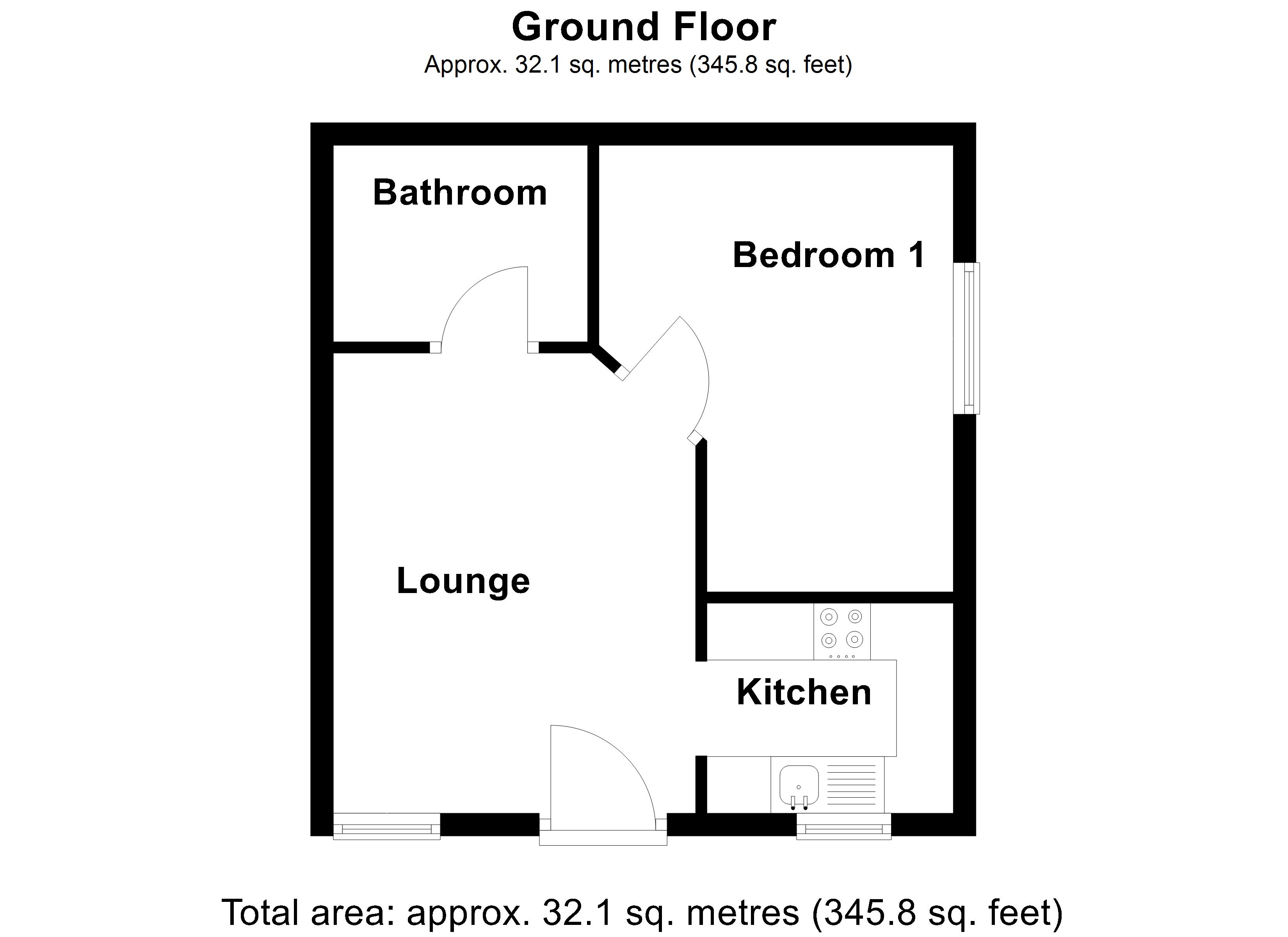 Flat 4, St Johns Place, St Johns Road, Whitstable floorplan