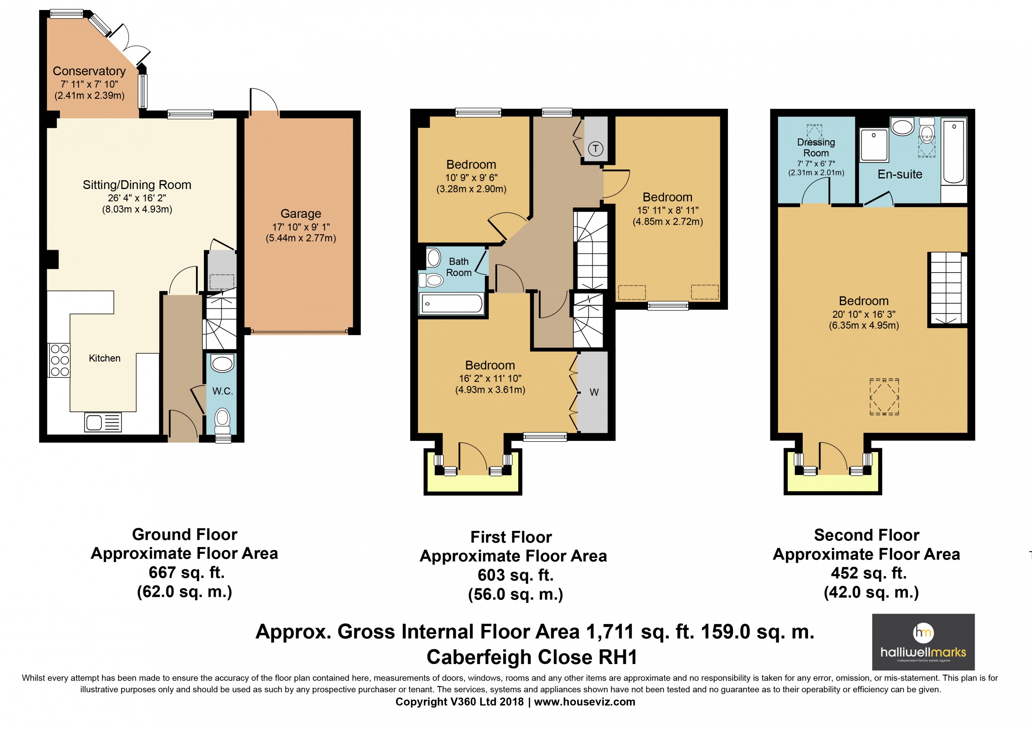 4 Bedrooms  for sale in Caberfeigh Close, Redhill RH1