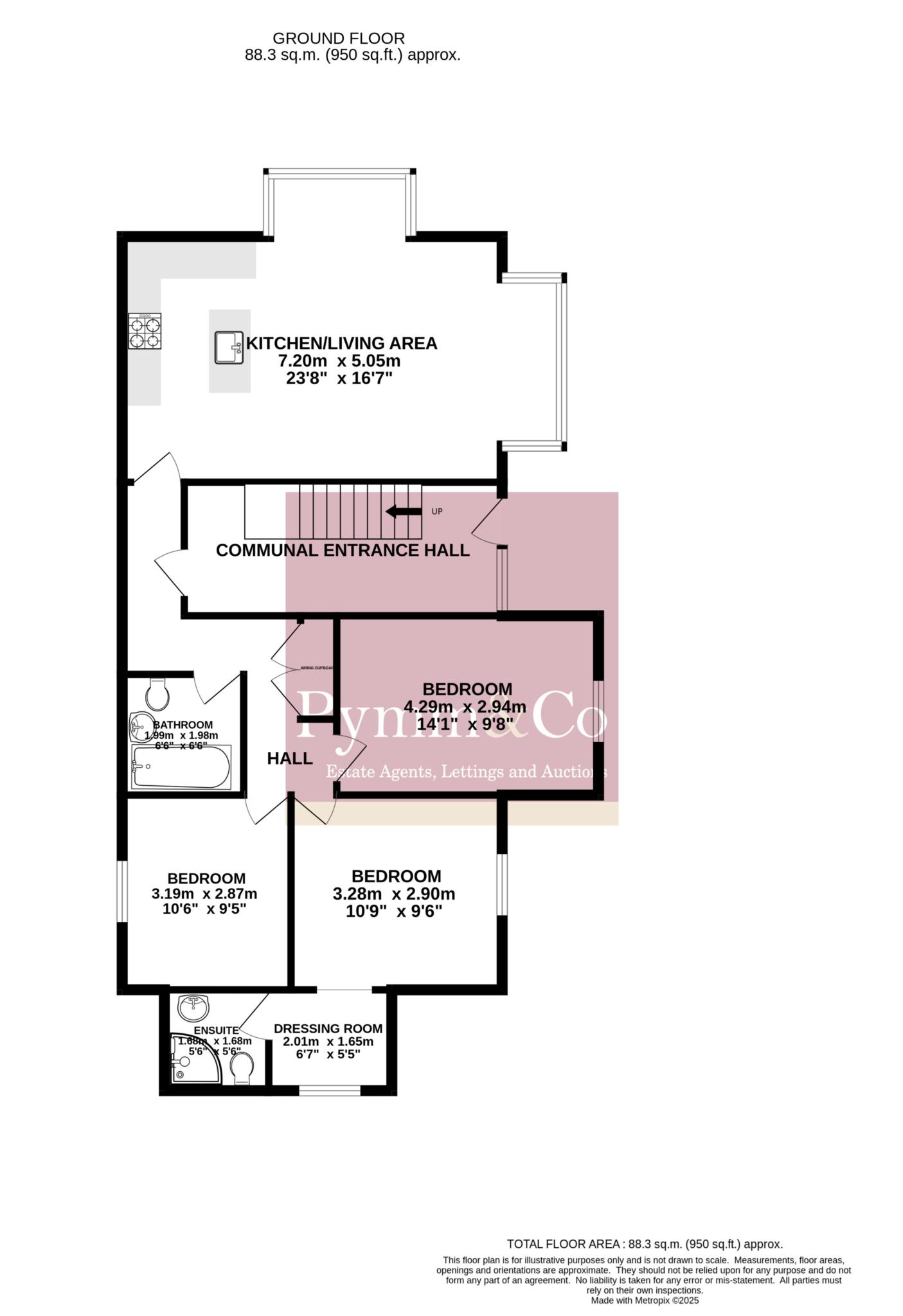 Flat 1 St Nicholas Court, St Nicholas Place, Sheringham floorplan