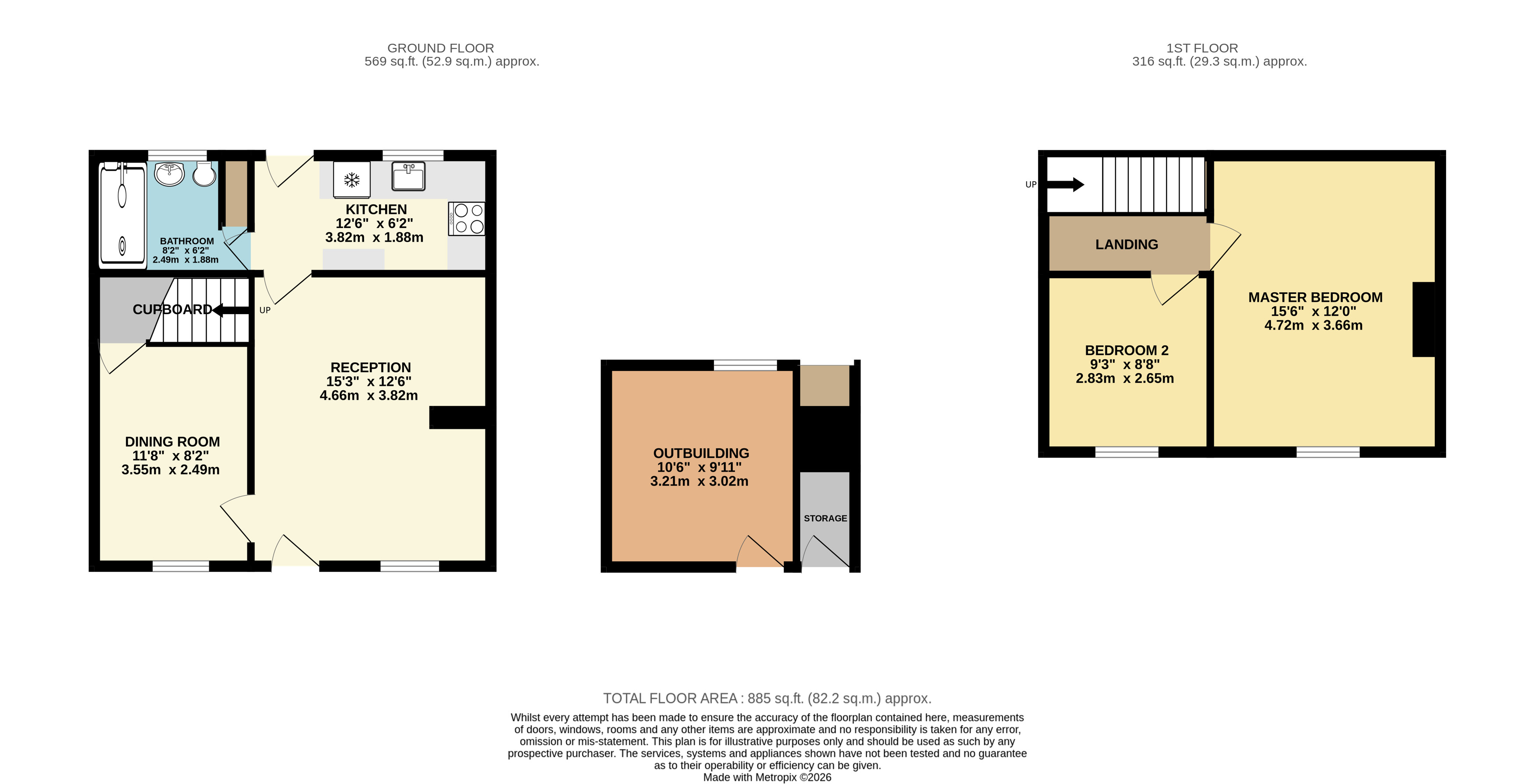 11, Park Road, Bedford floorplan