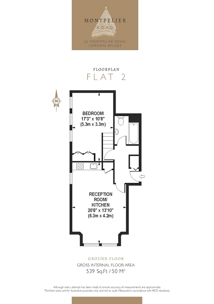 1 Bedrooms Flat to rent in Montpelier Road, Ealing, London. W5