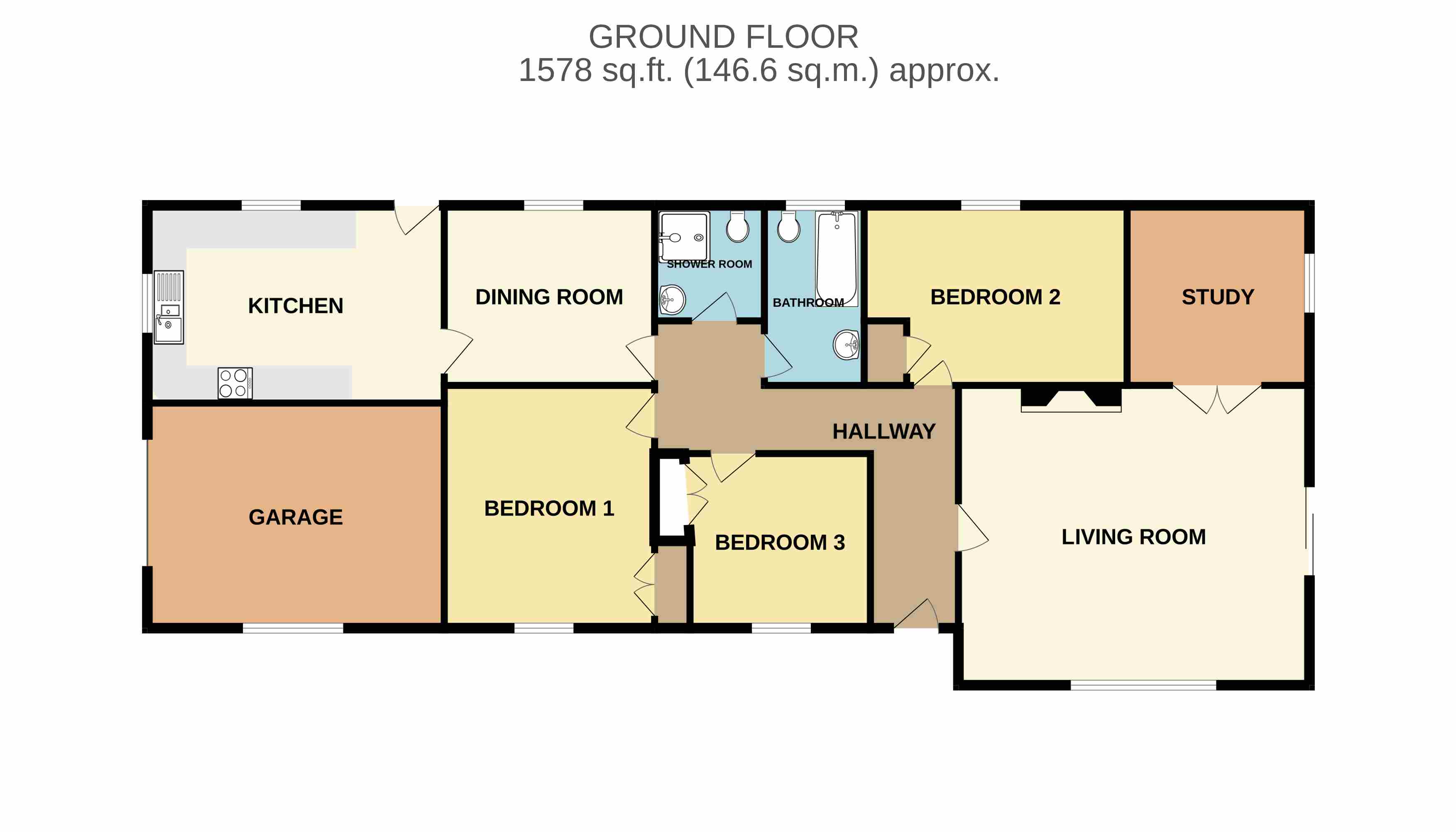 Treffgarne, North Road, Whitland floorplan