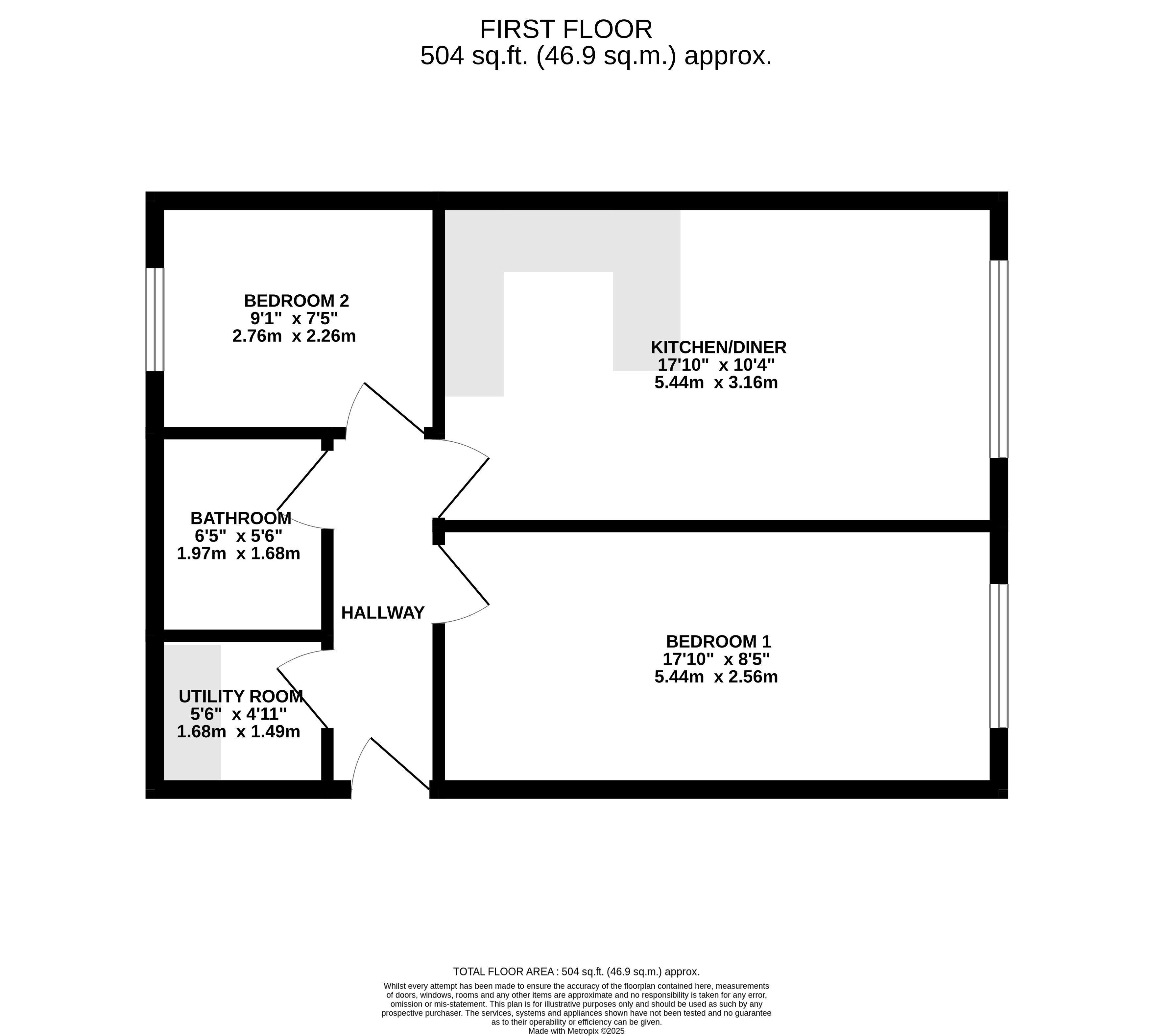 Stanford Court, 23, Winters Way, Waltham Abbey floorplan