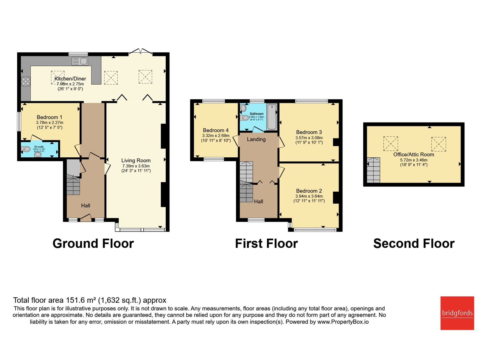 105, Dane Road, Denton floorplan