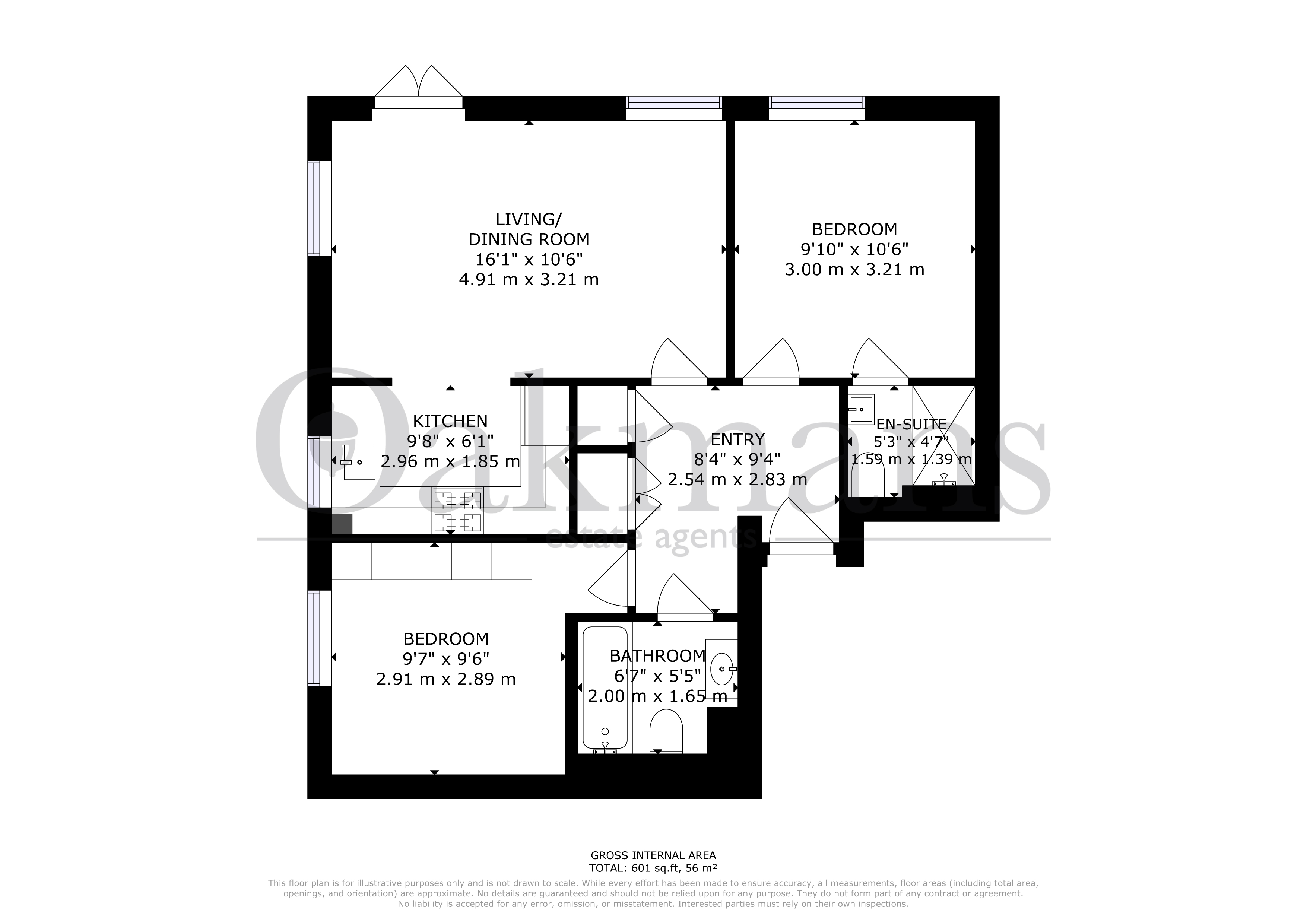 2, Philmont Court, West Midlands floorplan