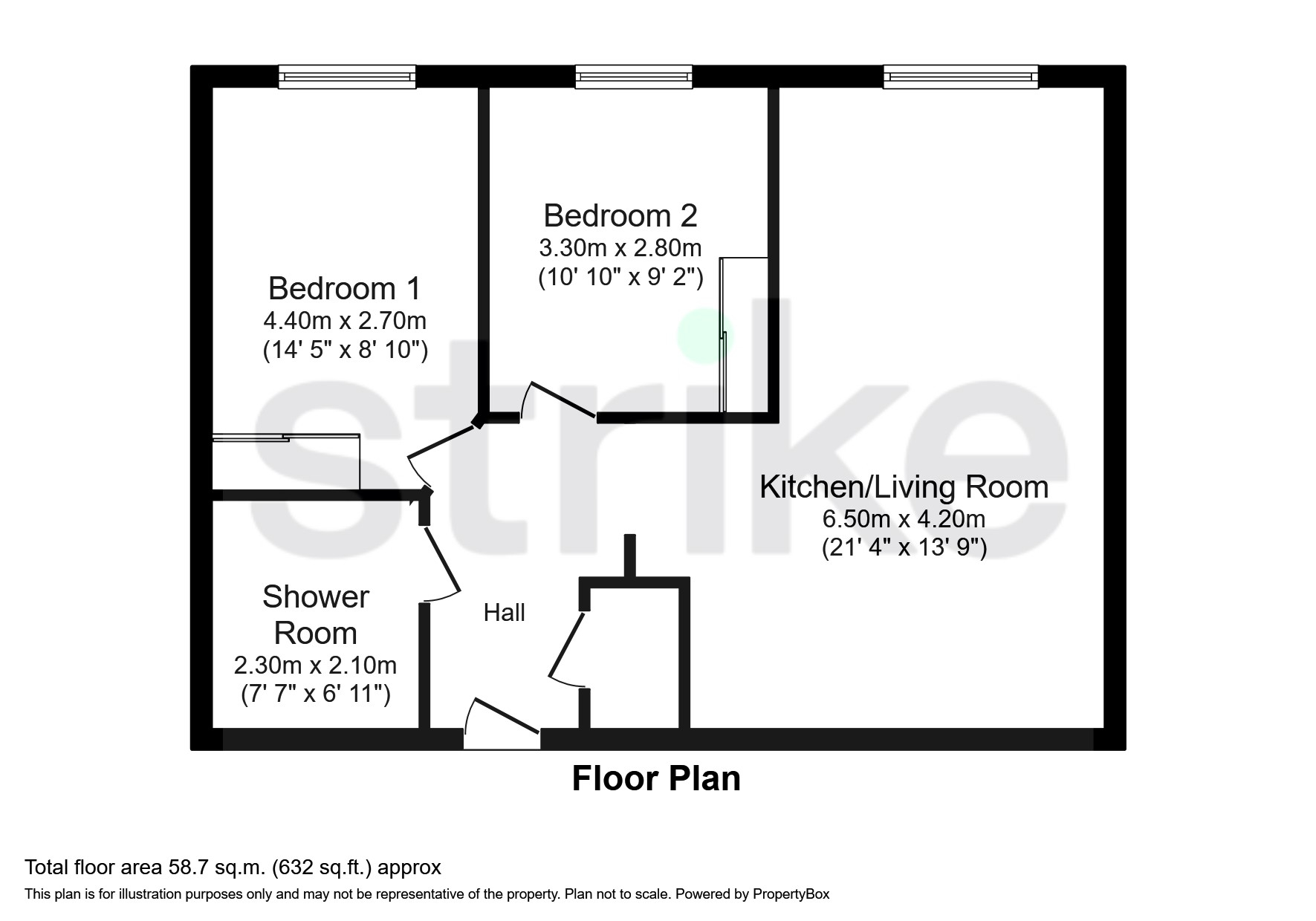 Stamford Street East, AshtonUnderLyne OL6, 2 bedroom flat for sale